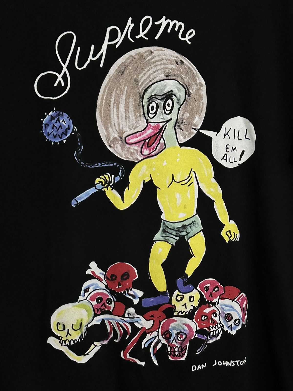 Supreme Supreme Daniel Johnston Kill Em All Tee Size US L / EU 52-54 / 3 - 2 Thumbnail
