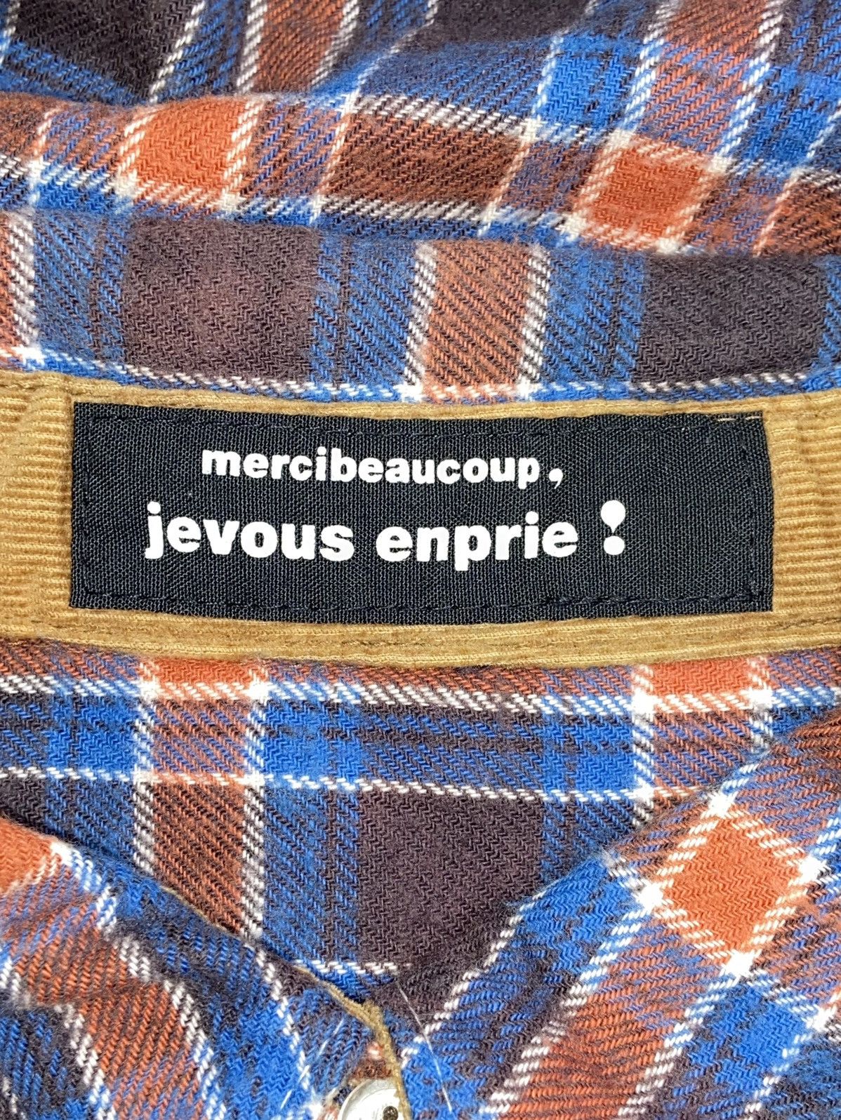 Issey Miyake Mercibeaucoup Jevous Enprie Striped Checkered Shirt Size US XL / EU 56 / 4 - 12 Thumbnail