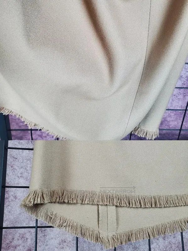 Burberry Burberry A-Line Skirt in Camel Wool. Size 23" - 7 Thumbnail