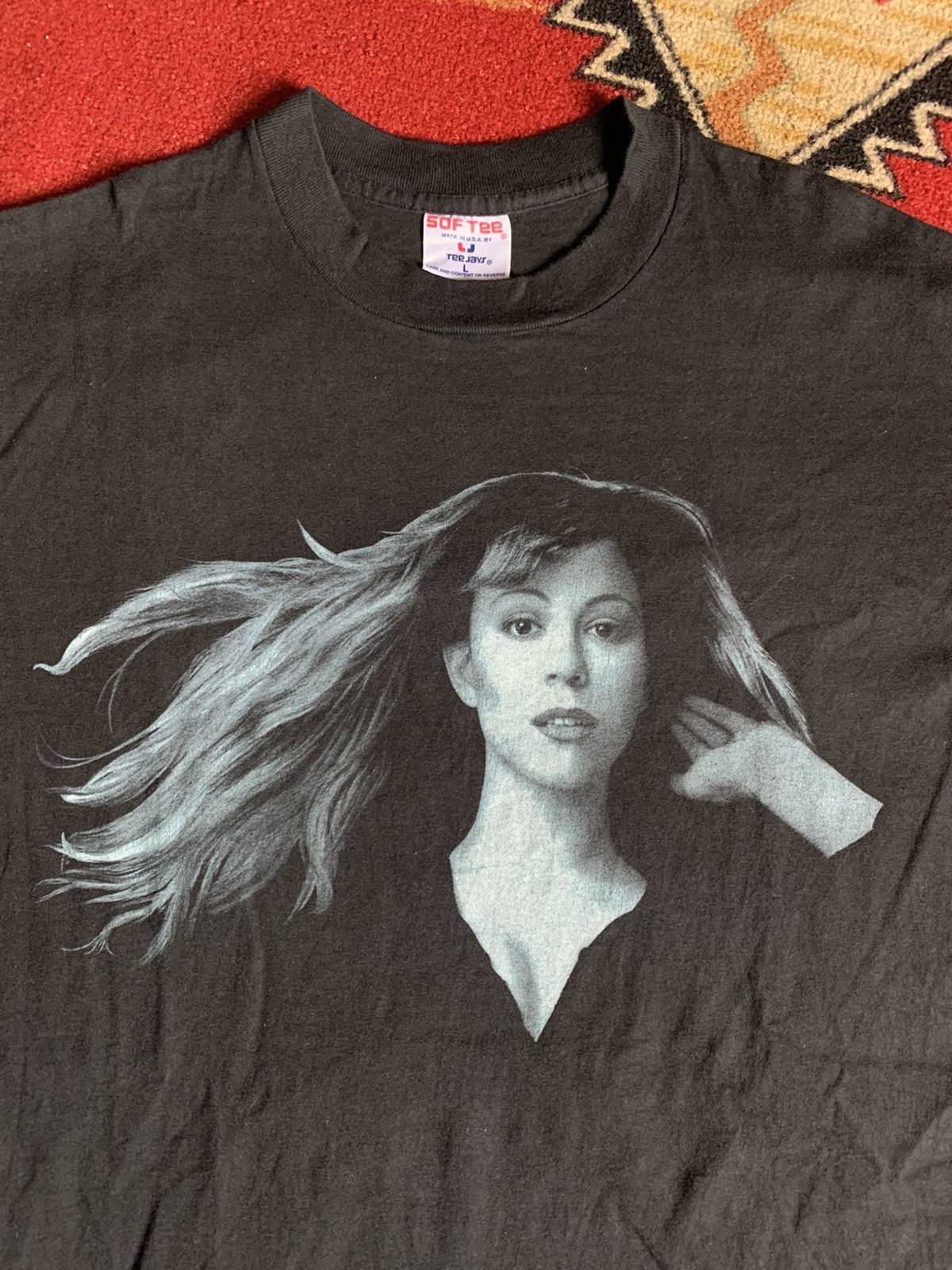 Band Tees × Vintage Mariah Carey Daydream Tour 1996 Size US L / EU 52-54 / 3 - 3 Thumbnail