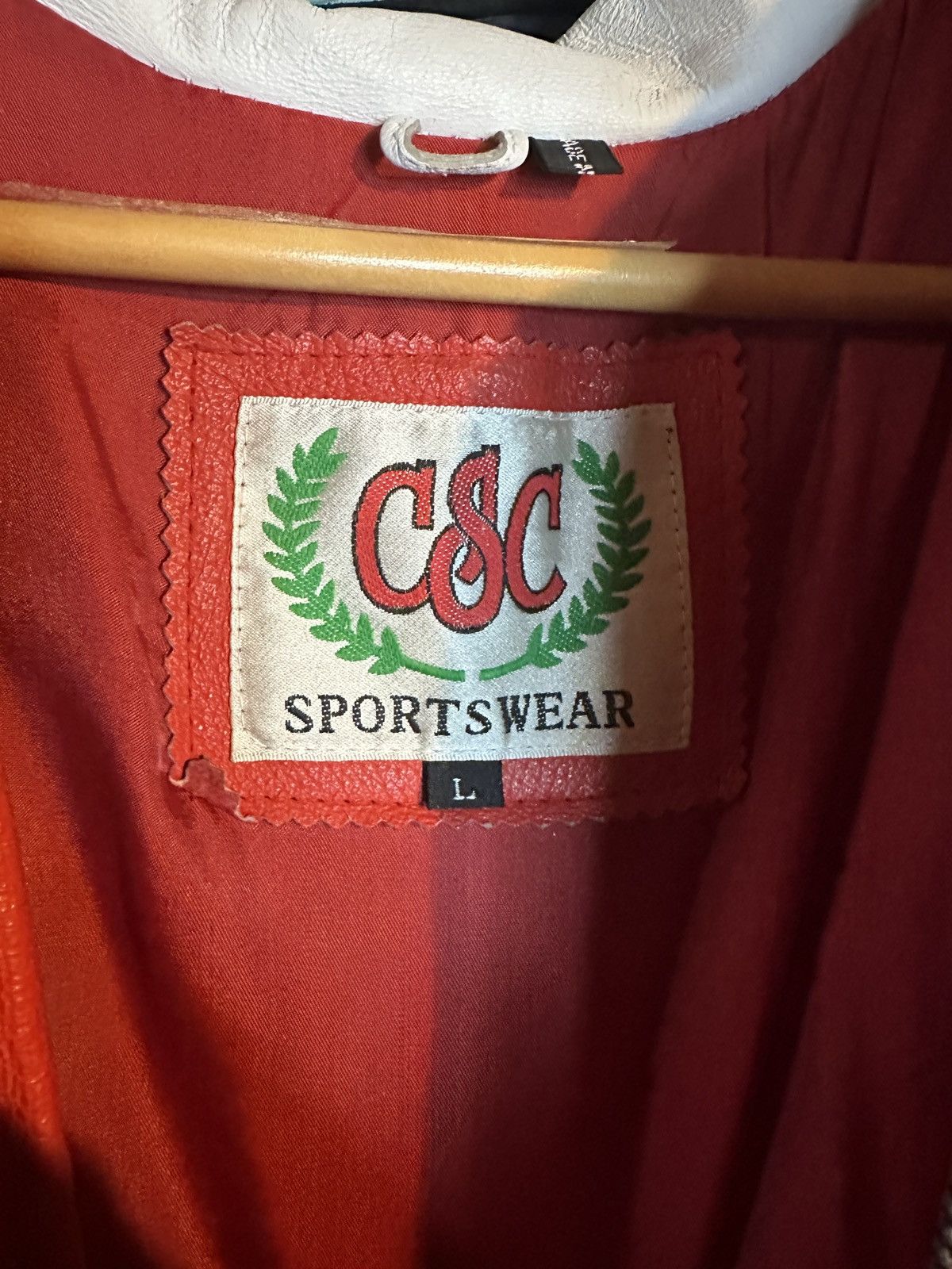 Vintage Vintage 90s IU Leather Jacket Size US L / EU 52-54 / 3 - 2 Thumbnail