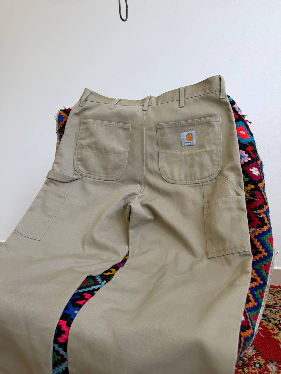 Carhartt Vintage 90s Carhartt Single Knee Work Pants Carpenter Jeans Size US 34 / EU 50 - 6 Thumbnail