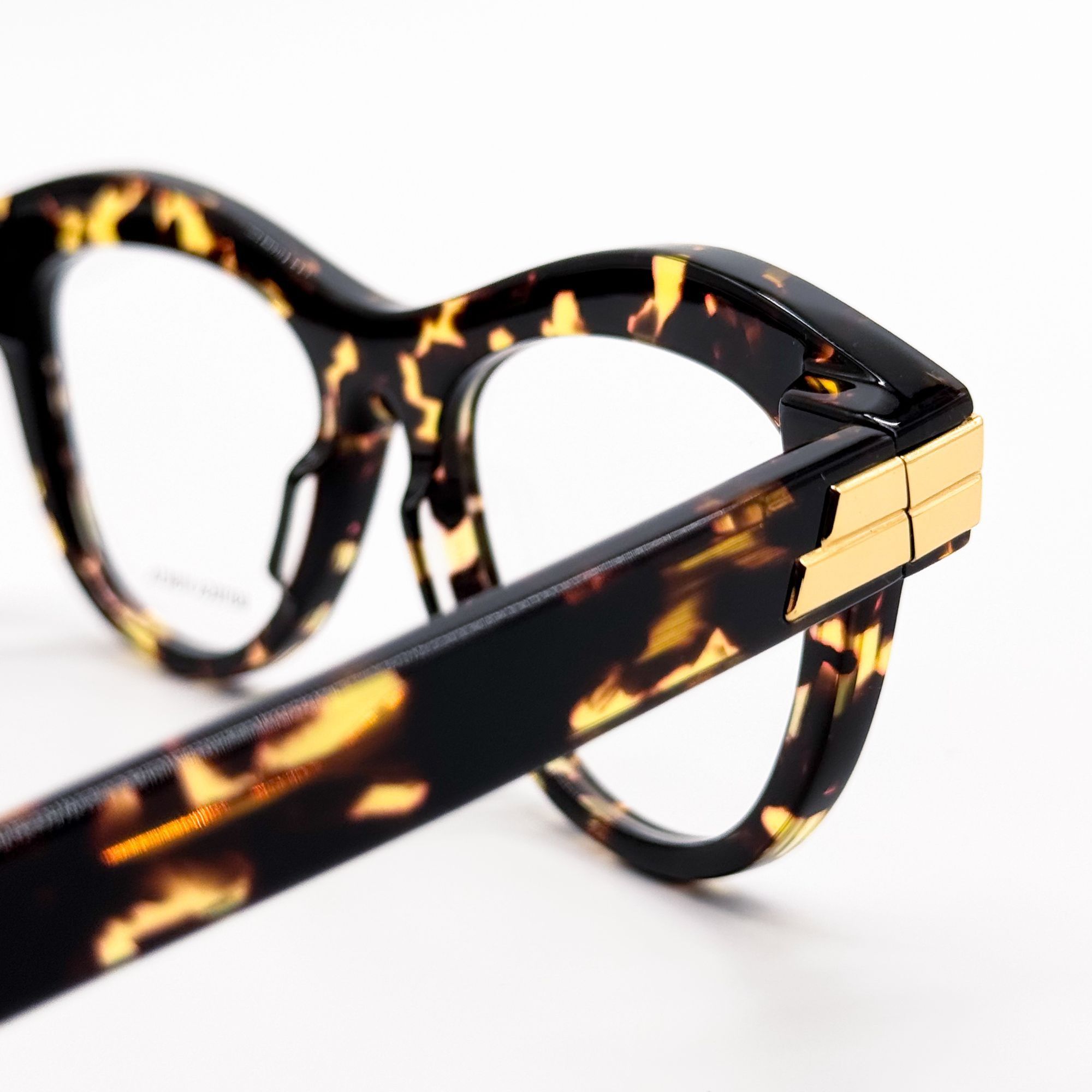 Bottega Veneta NEW BOTTEGA VENETA EYEGLASSES BV1105O 002 CAT EYE HAVANA WOM Size ONE SIZE - 5 Thumbnail