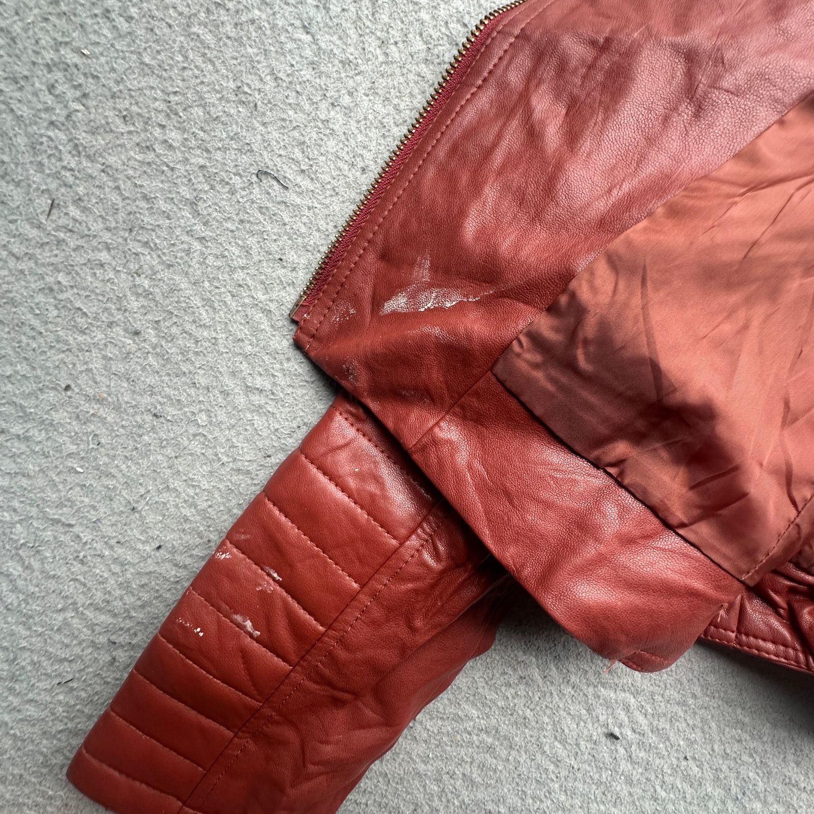 DC Comics Wonder Woman Robe Factory Faux Leather Jacket Womens Medium Size M / US 6-8 / IT 42-44 - 11 Thumbnail