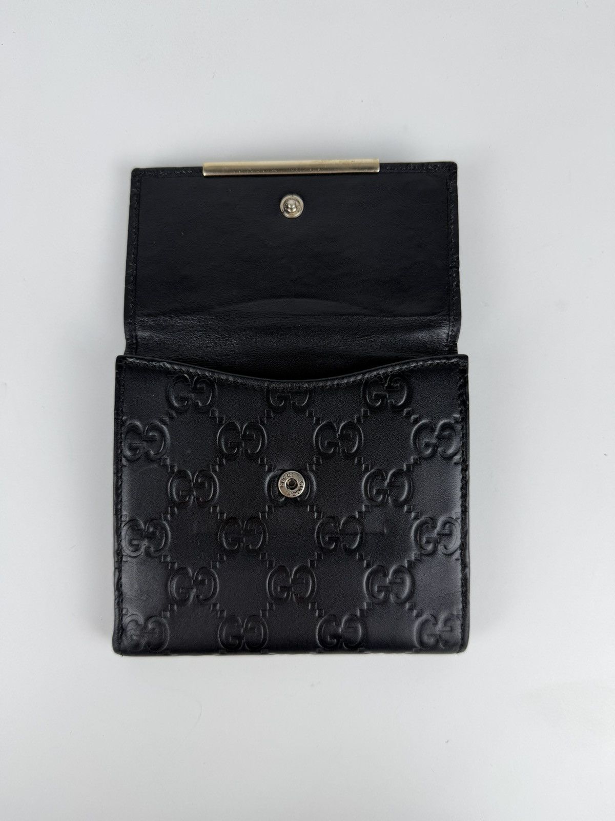 Gucci Gucci guccissima leather trifold wallet Size ONE SIZE - 13 Thumbnail