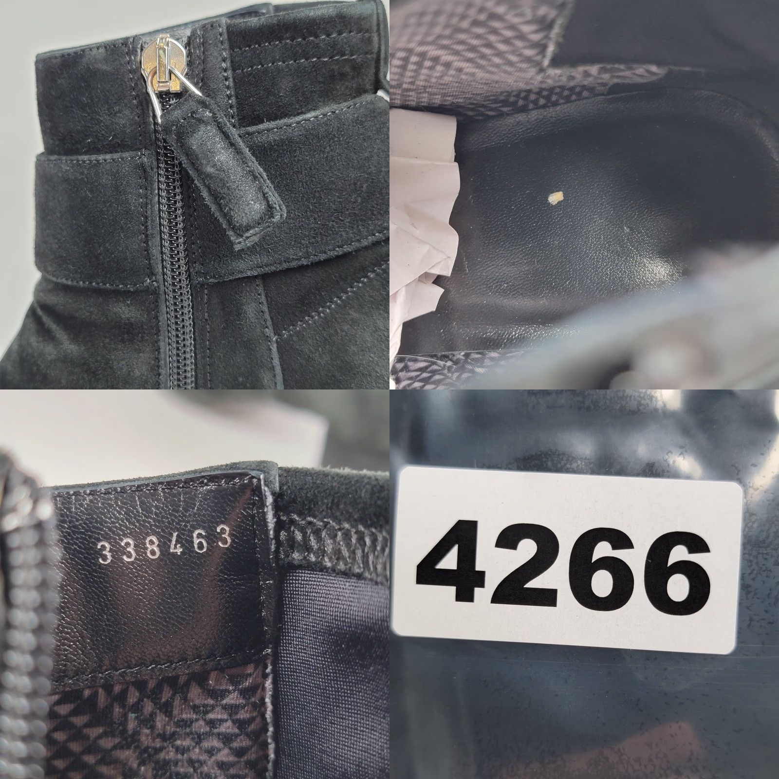 Aquatalia Aquatalia Women's Size 8 Black Suede Ankle Boots Made Italy Size US 8 / IT 38 - 10 Thumbnail