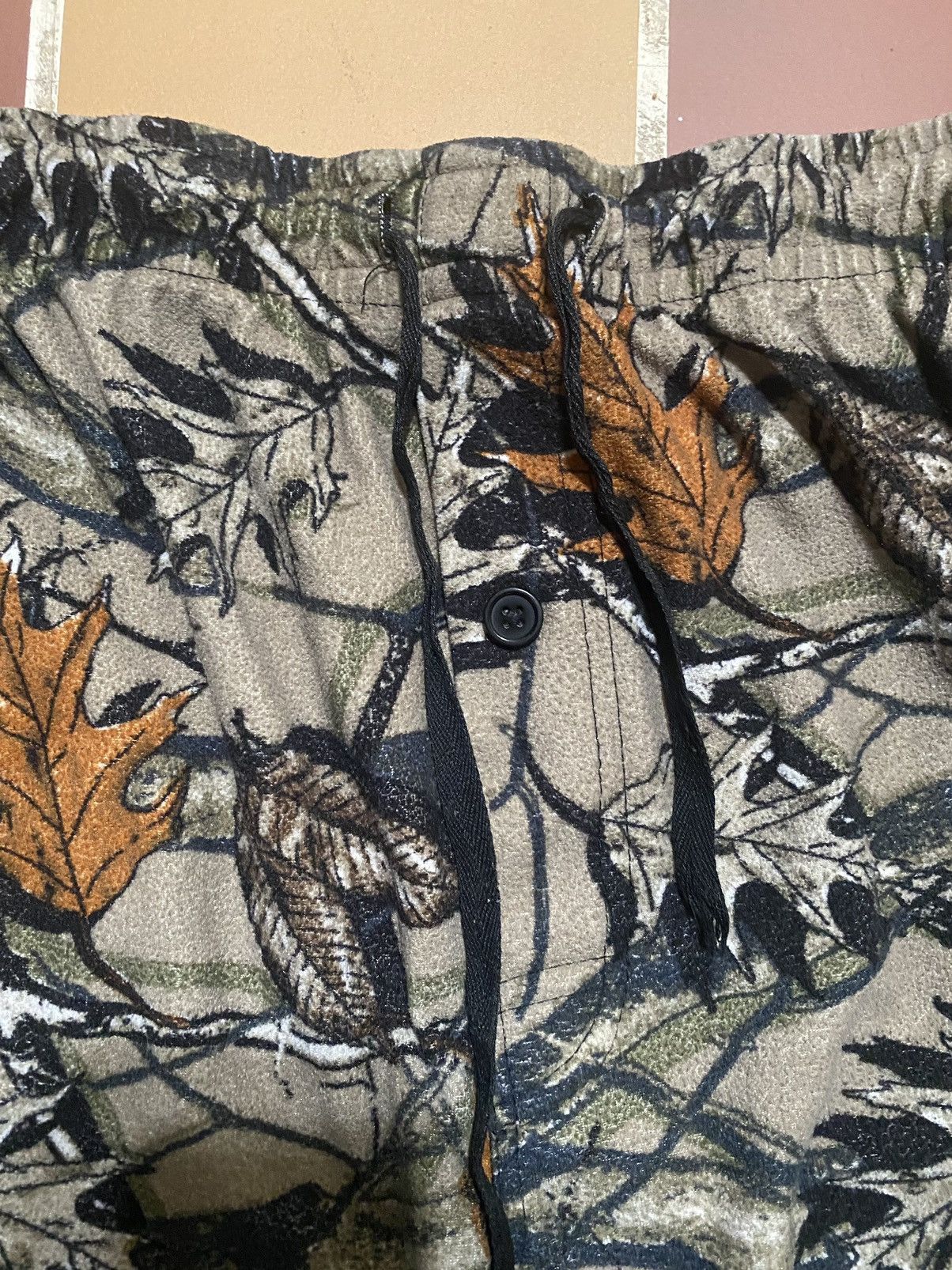 Fruit Of The Loom Vintage Camo Sweatpants Y2k baggy Size US 40 / EU 56 - 3 Thumbnail