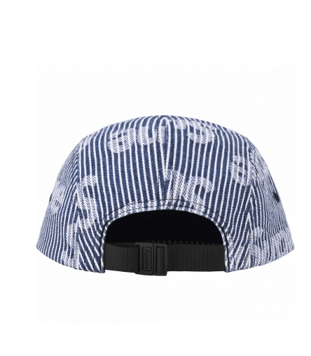 Supreme Supreme Denim Camp Cap Stripe SS24 Size ONE SIZE - 2 Thumbnail