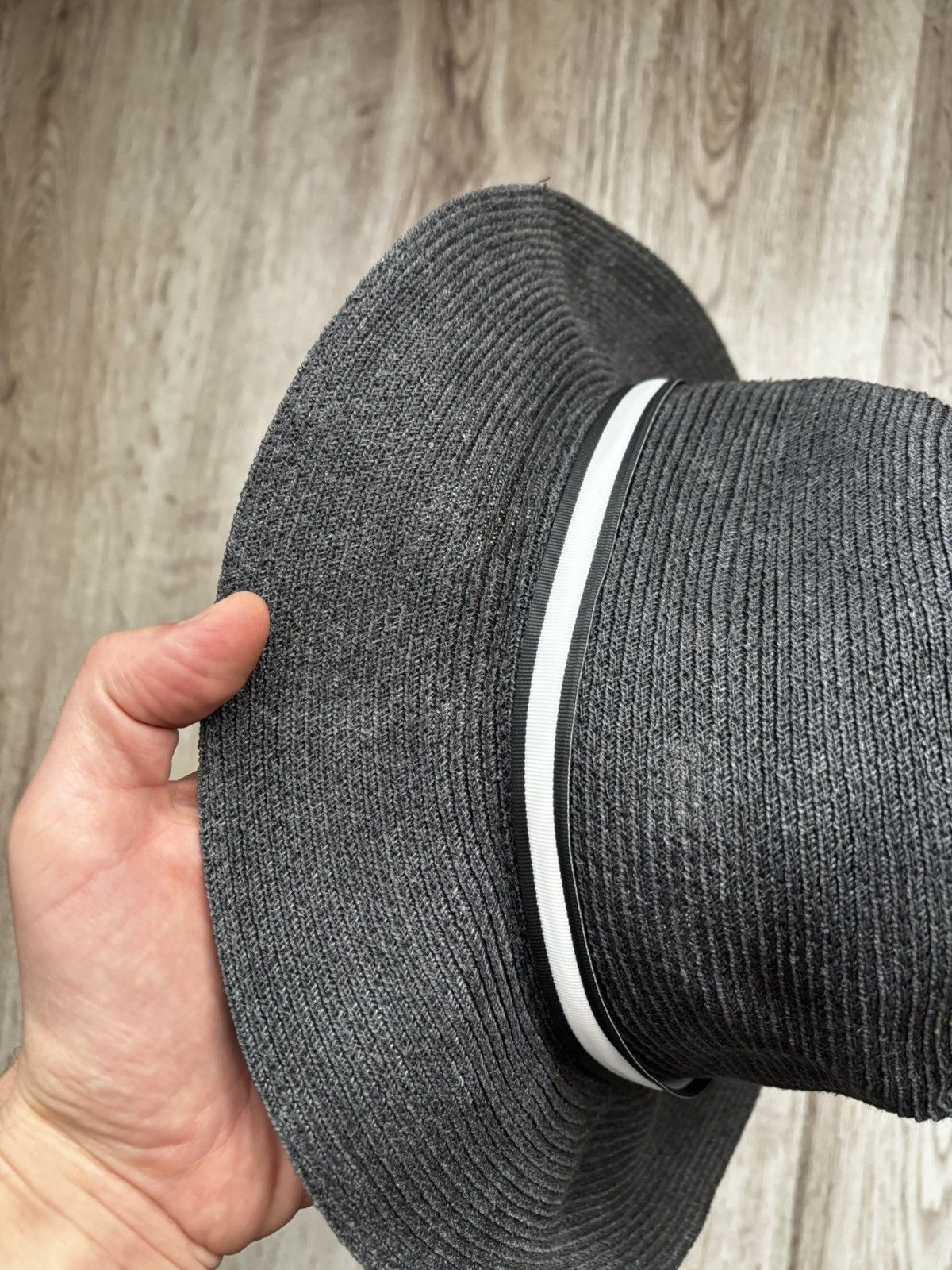 Borsalino Borsalino Fedora Hat 100% Hemp Canapa Made in Italy Size 57 Size ONE SIZE - 11 Thumbnail