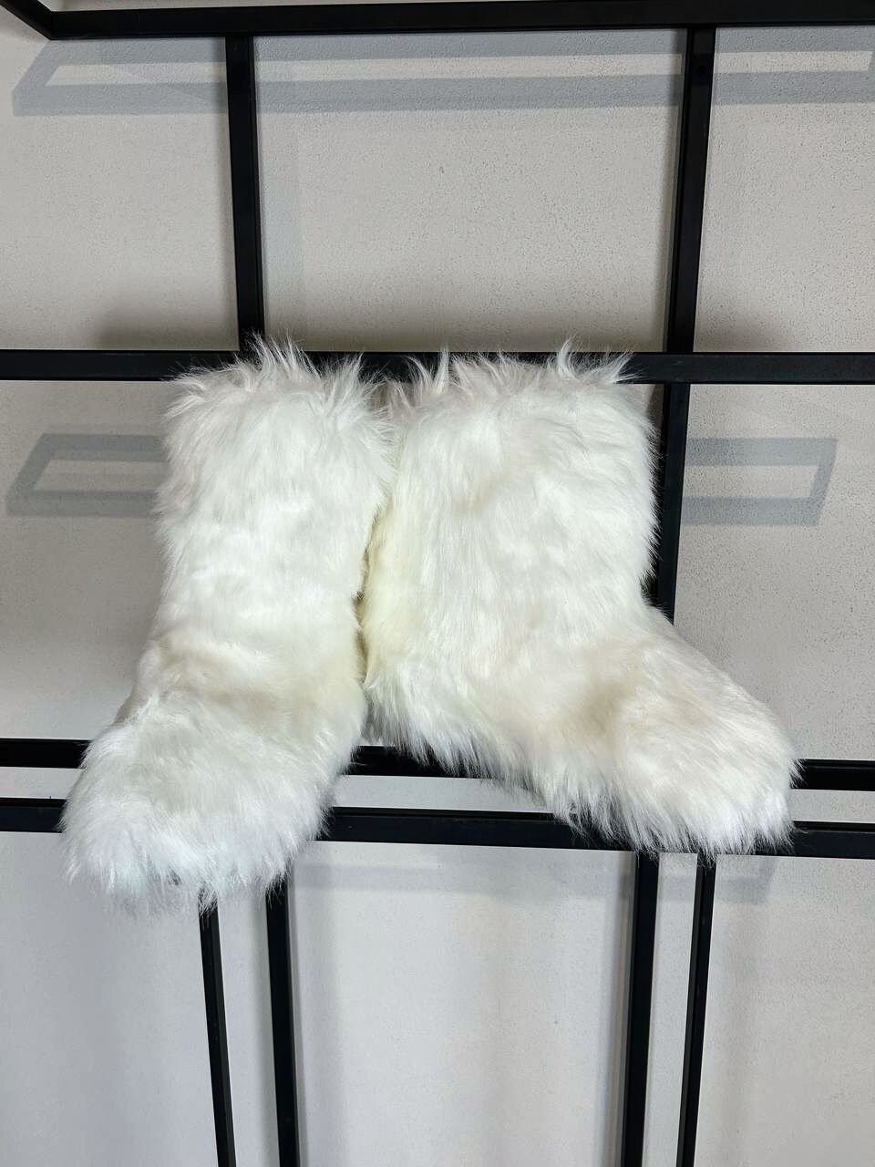 Hysteric Glamour Fur Boots White Fluffy Winter Coquette Y2K Snow Bunny Core Size US 5.5 / EU 38 - 11 Thumbnail