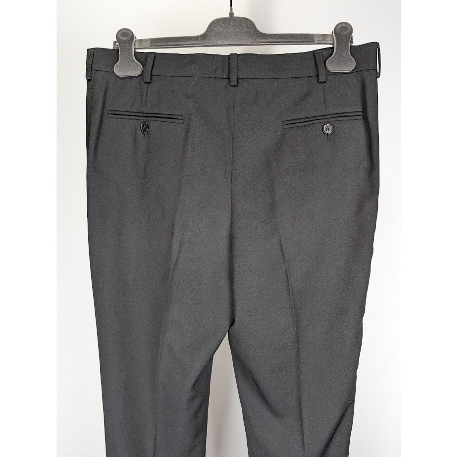 Saint Laurent Paris o1rshd1 2 Pleats Tux Pants in Nero Size US 30 / EU 46 - 12 Thumbnail