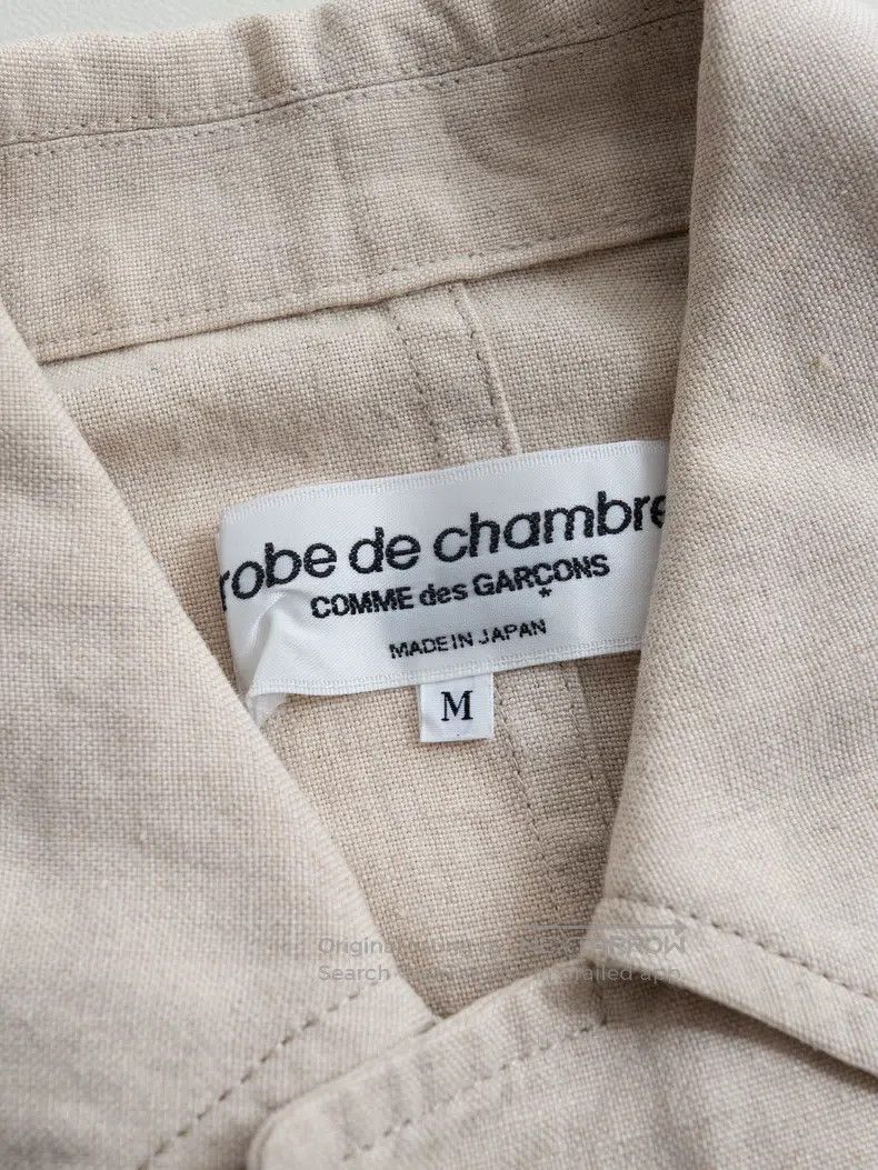 Comme des Garcons Comme Des Garcons Beige linen coat Size M / US 6-8 / IT 42-44 - 7 Thumbnail