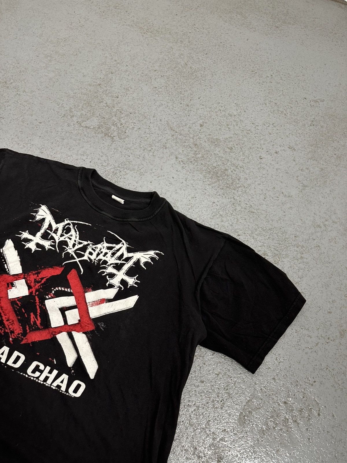 Band Tees Mayhem Ordo Ad Chaos Rock T-Shirt Size US XXL / EU 58 / 5 - 4 Thumbnail