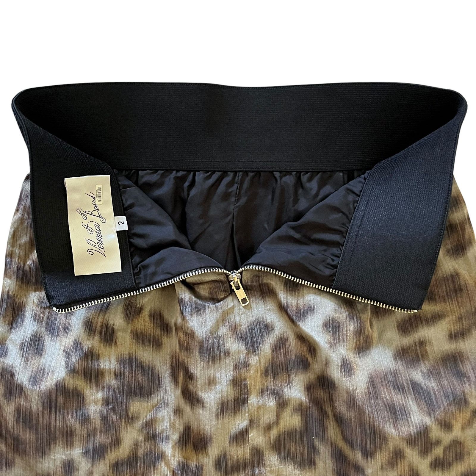 Veronica Beard Veronica Beard Leopard Print Silk Pleated Mini Skirt Size 28" / US 6 / IT 42 - 4 Thumbnail