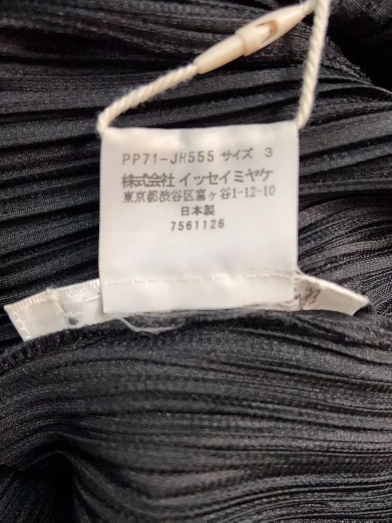 Issey Miyake Issey Miyake size:3 Pleated black dress Size XS / US 0-2 / IT 36-38 - 5 Thumbnail