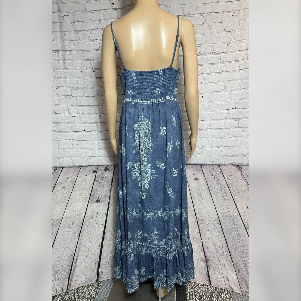 Other NWT New $418 Secret Mission Boutique Phoenix Blue Cotton Dr Size M / US 6-8 / IT 42-44 - 3 Thumbnail