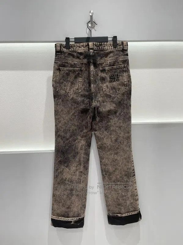 Miu Miu Miu Miu Multicolor Logo Women's Jeans . Size 28" / US 6 / IT 42 - 2 Thumbnail