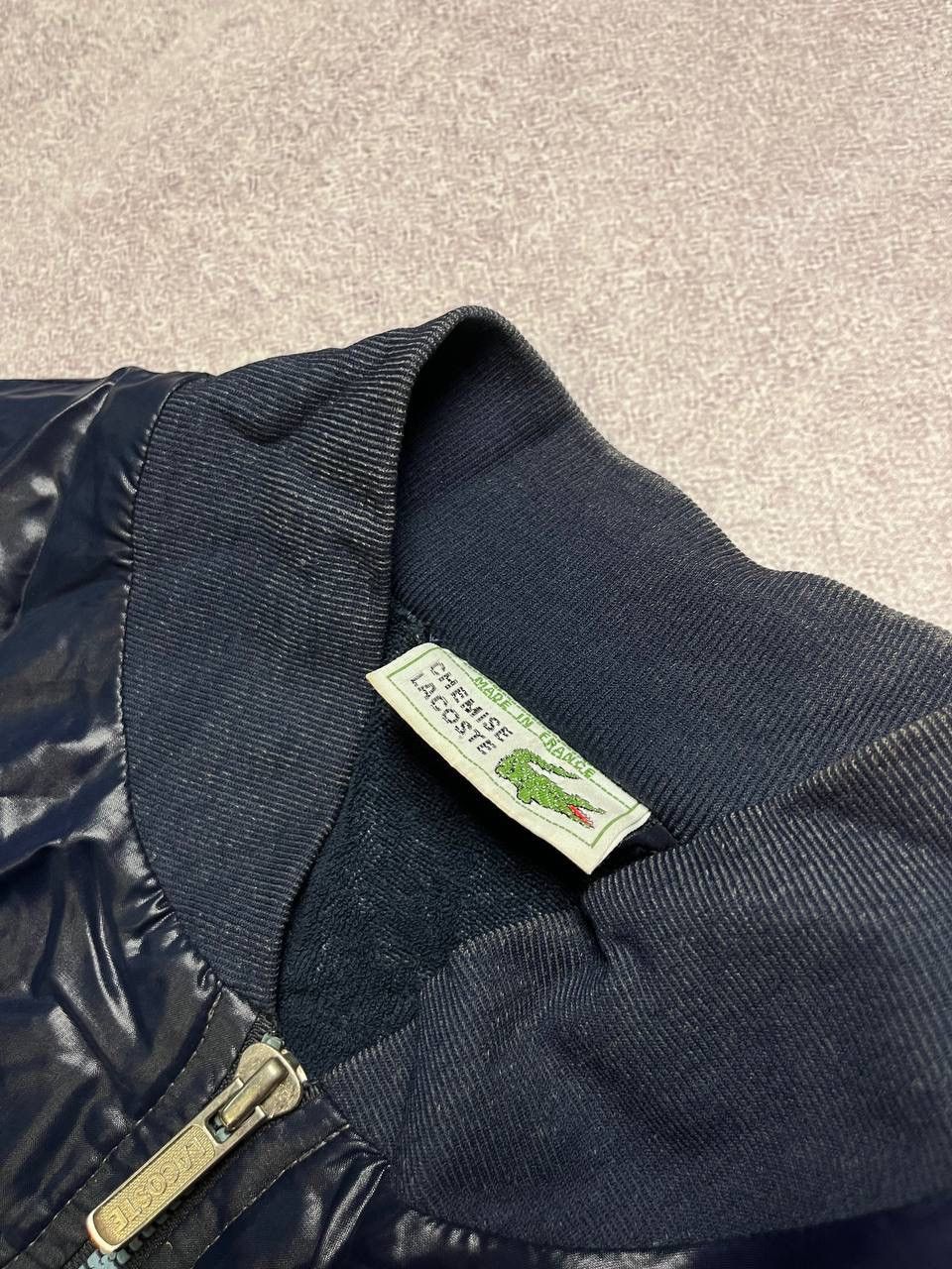 Vintage Lacoste Nylon Bomber Jacket Rare L