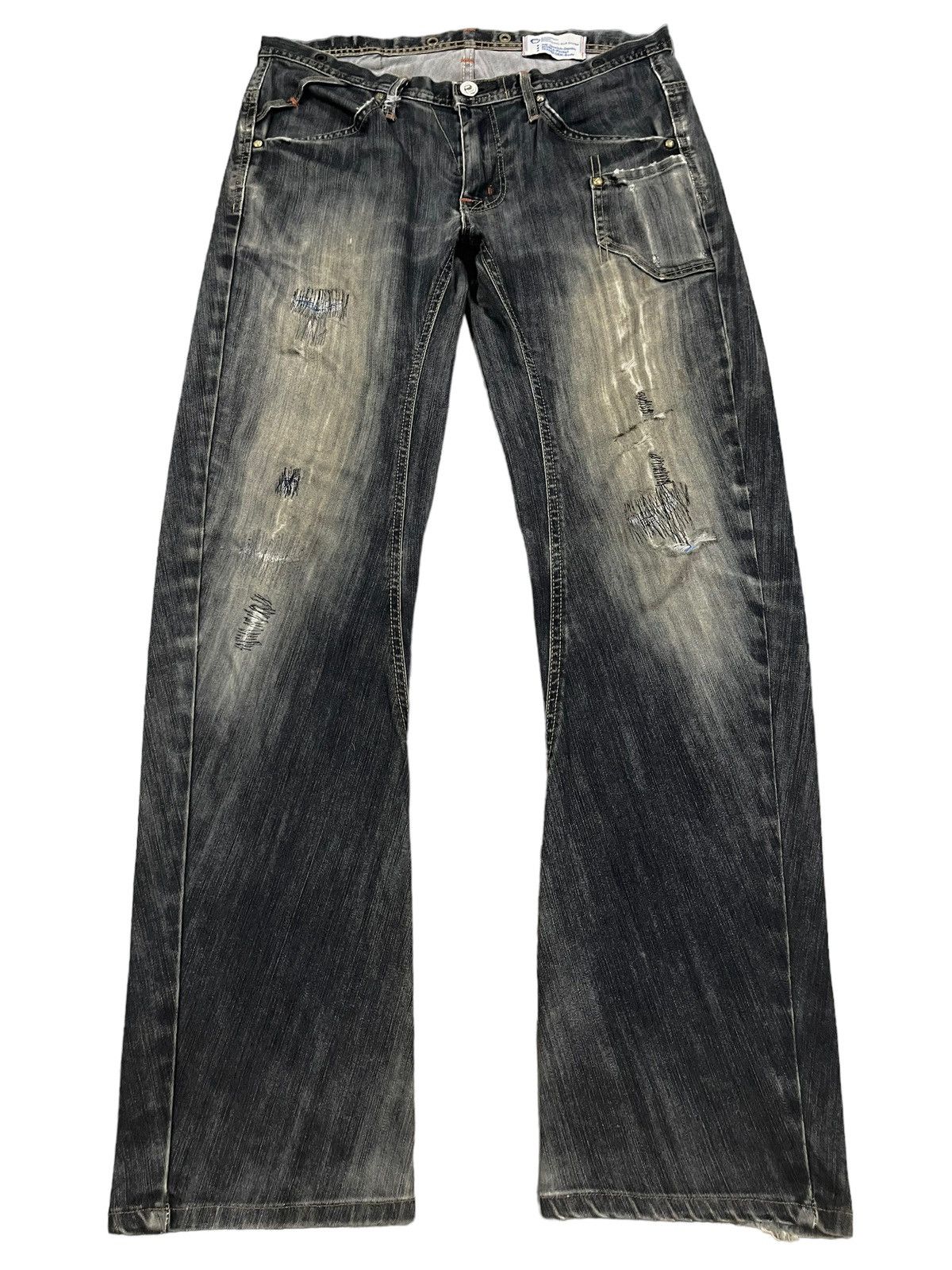Edwin Vintage Edwin E-Function Faded Wash Style Jeans Size US 32 / EU 48 - 1 Thumbnail