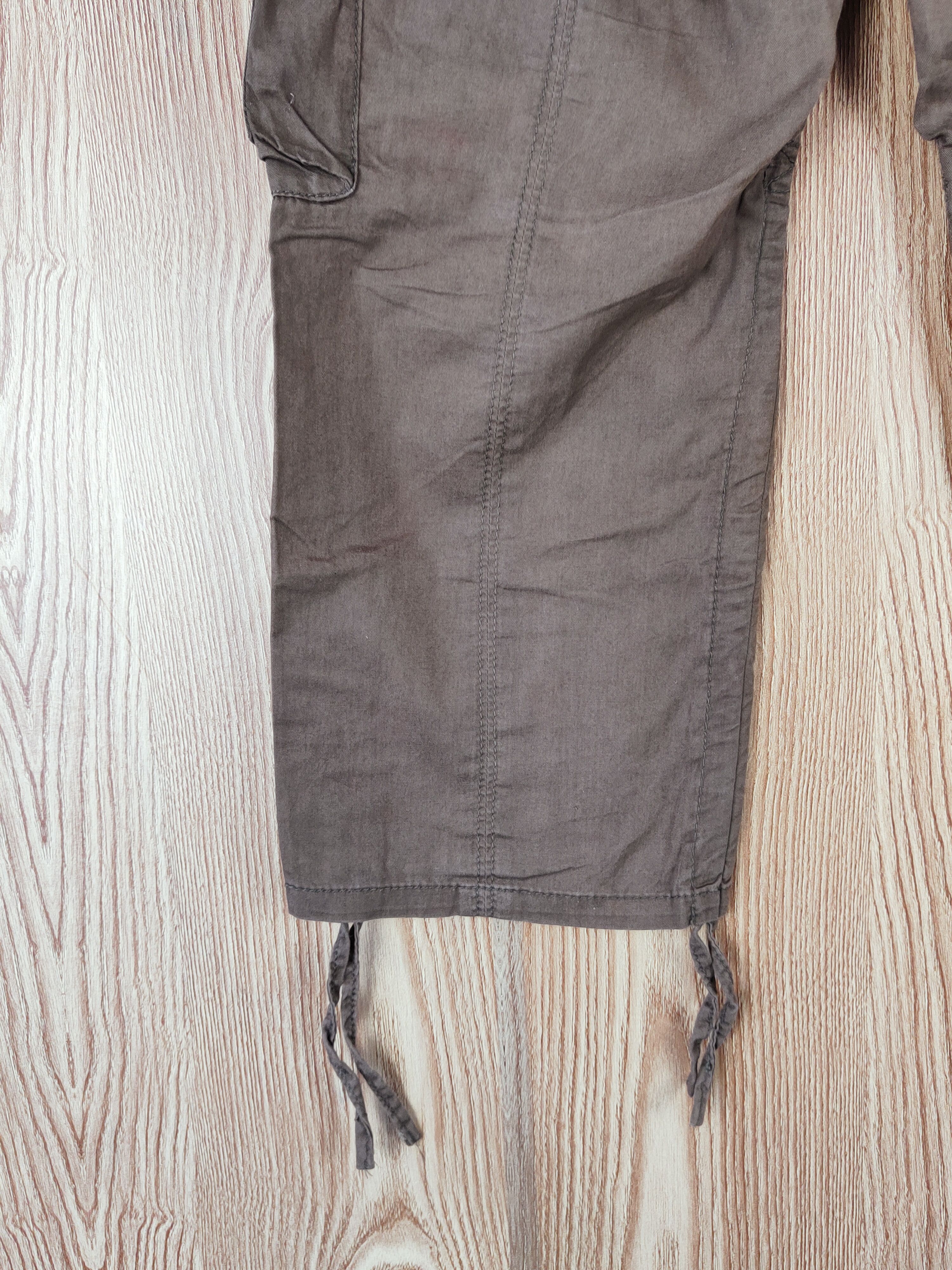 Japanese Brand Japan Brown Multipocket Cargo Short cropped Pants #W447 Size US 29 - 9 Thumbnail