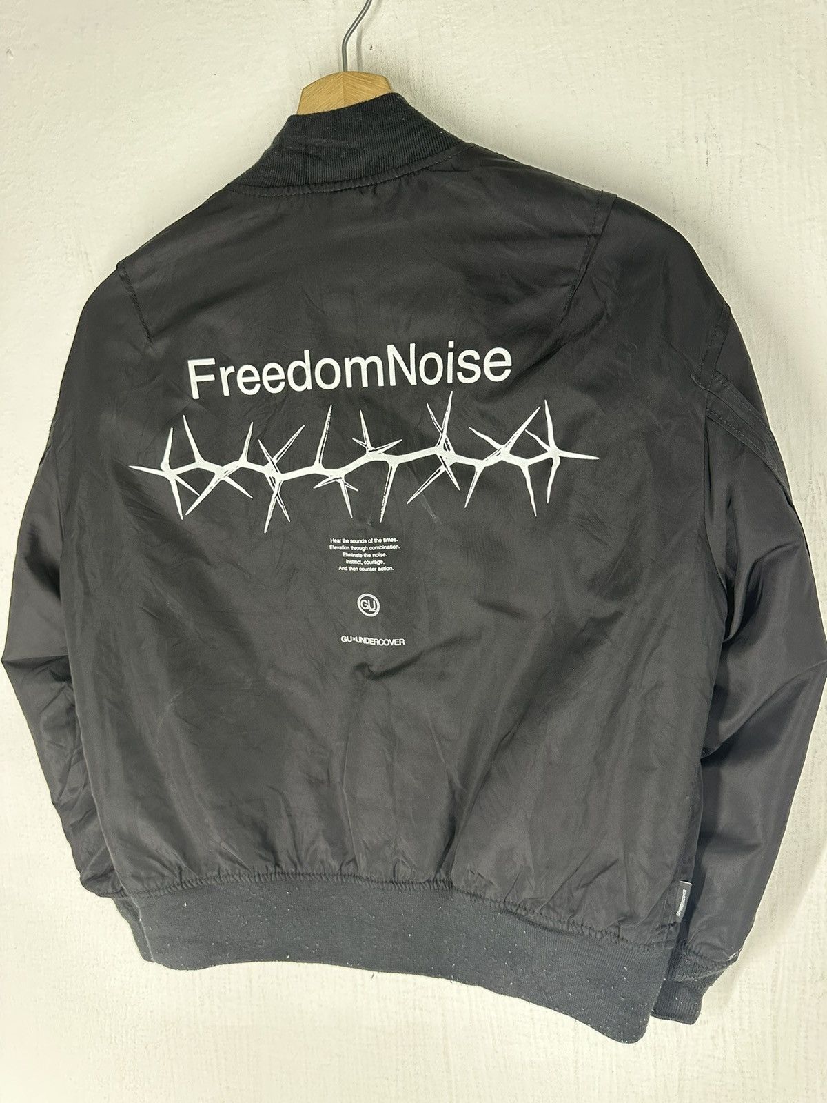GU × Undercover Freedom Noise GUxUNDERCOVER Bomber Jacket Size US S / EU 44-46 / 1 - 12 Thumbnail