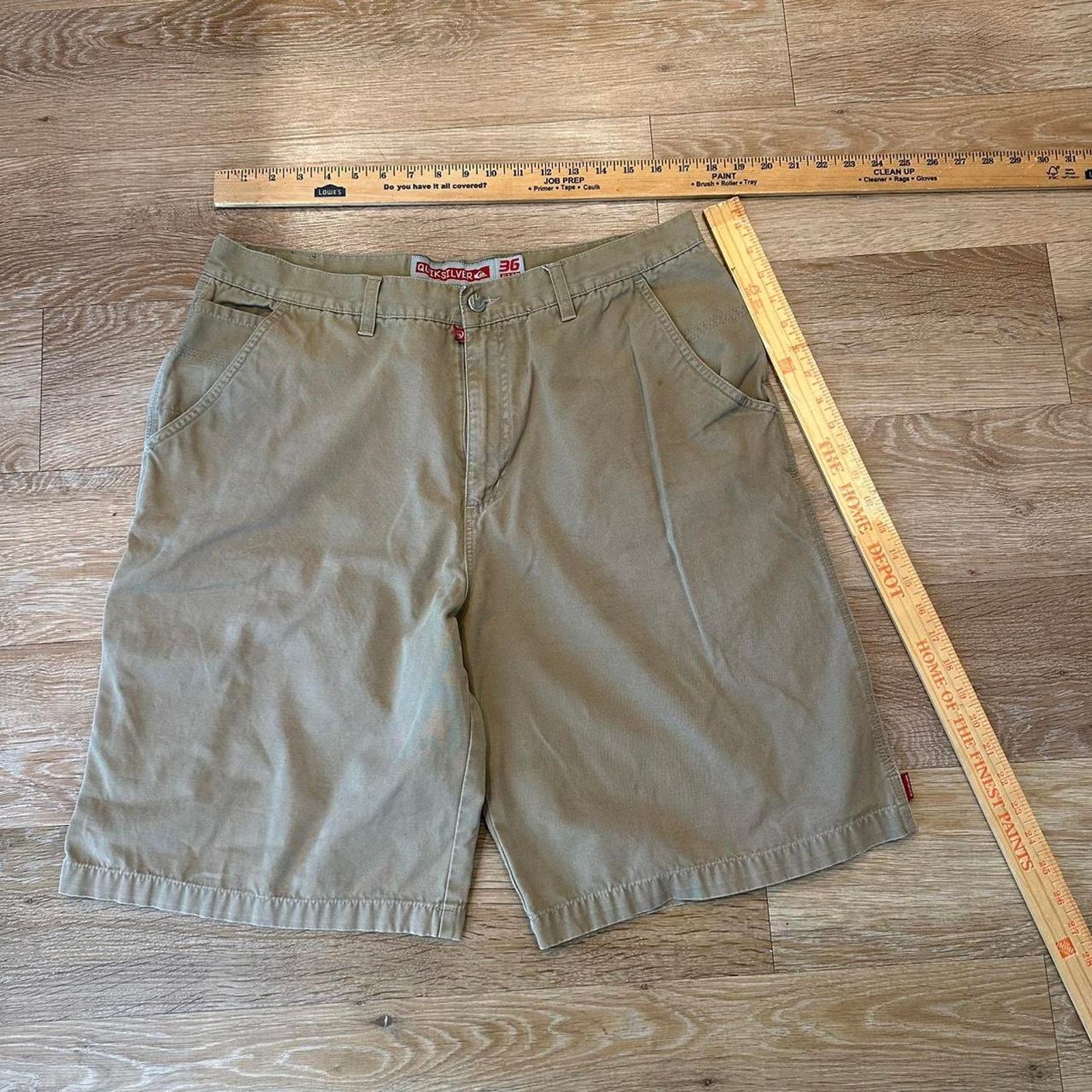 Quiksilver Y2k baggy quiksilver carpenter shorts Size US 36 / EU 52 - 4 Thumbnail