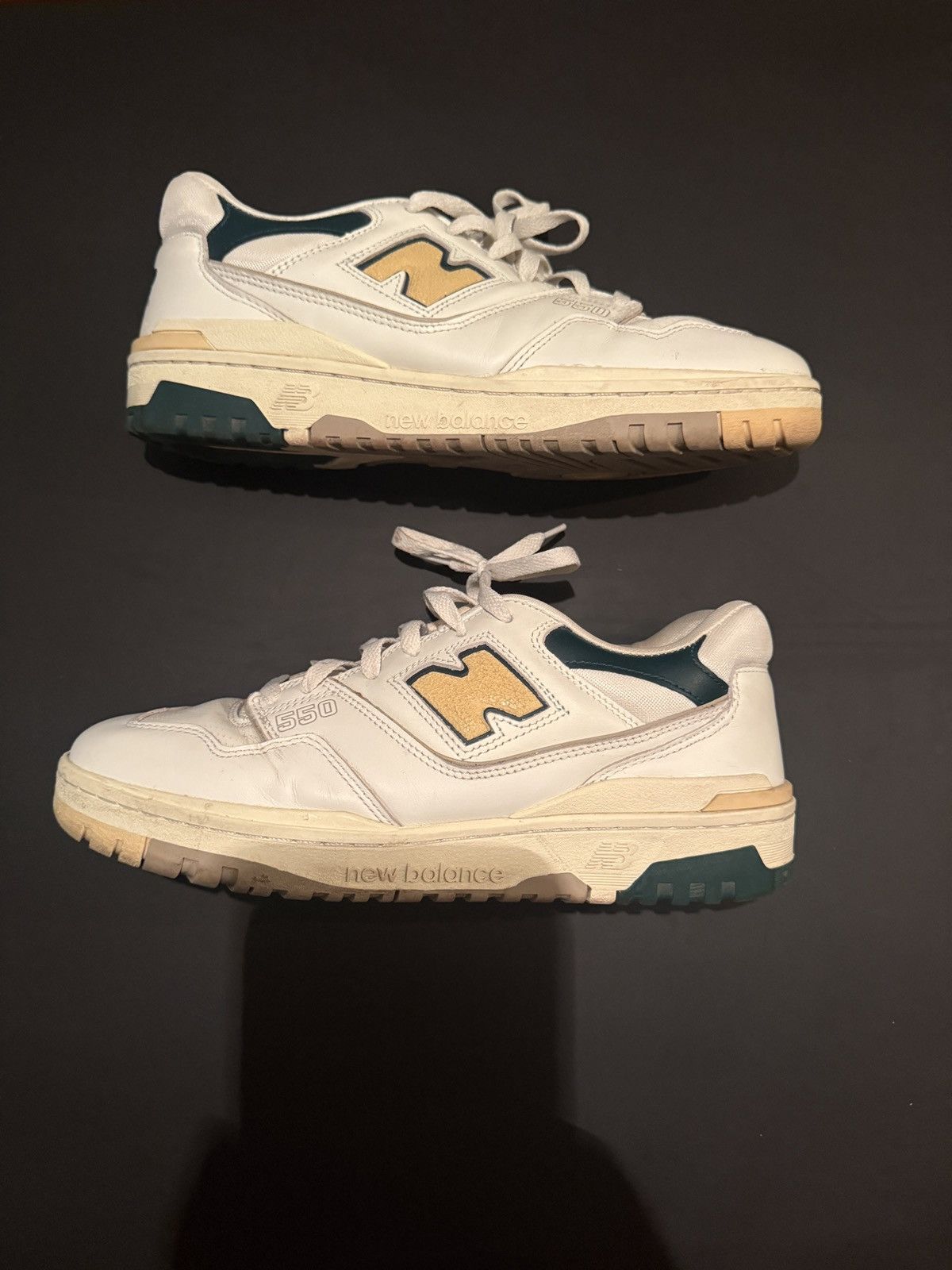 Aime Leon Dore × New Balance Aime Leon Dore New Balance 550 - Natural Green Size US 11 / EU 44 - 1 Thumbnail