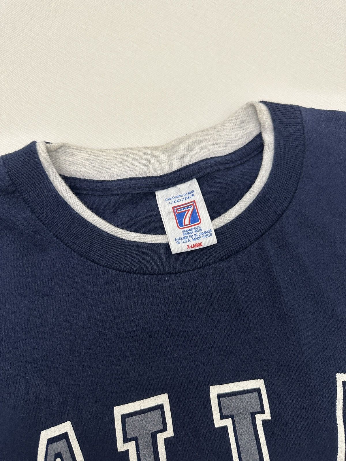 Logo 7 Vintage 90s Dallas Cowboys Logo 7 1992 NFL Double Sleeves XL Size US XL / EU 56 / 4 - 4 Thumbnail