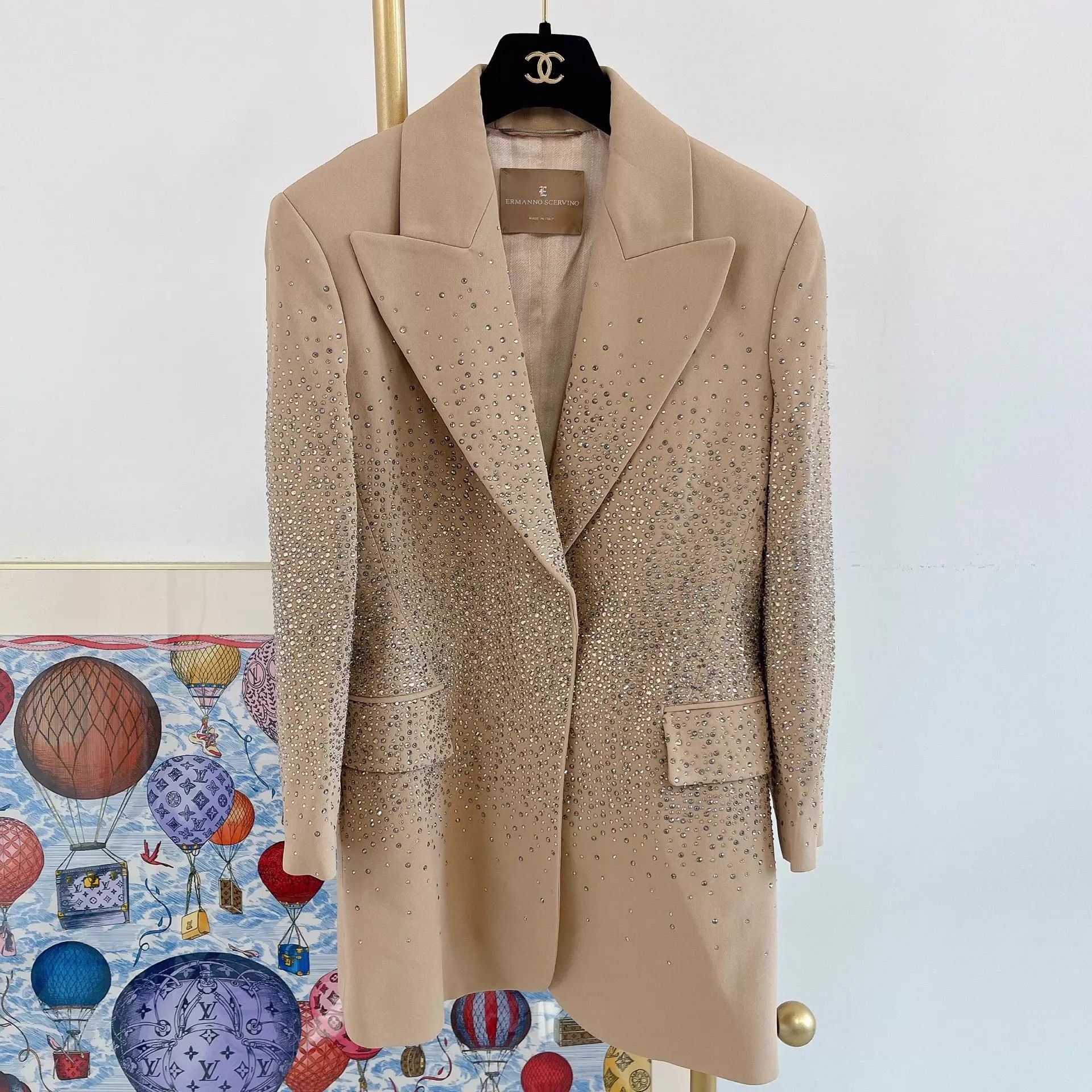 Ermanno Scervino Ermanno Scervino Pave Long Blazer 40 Size S / US 4 / IT 40 - 2 Thumbnail