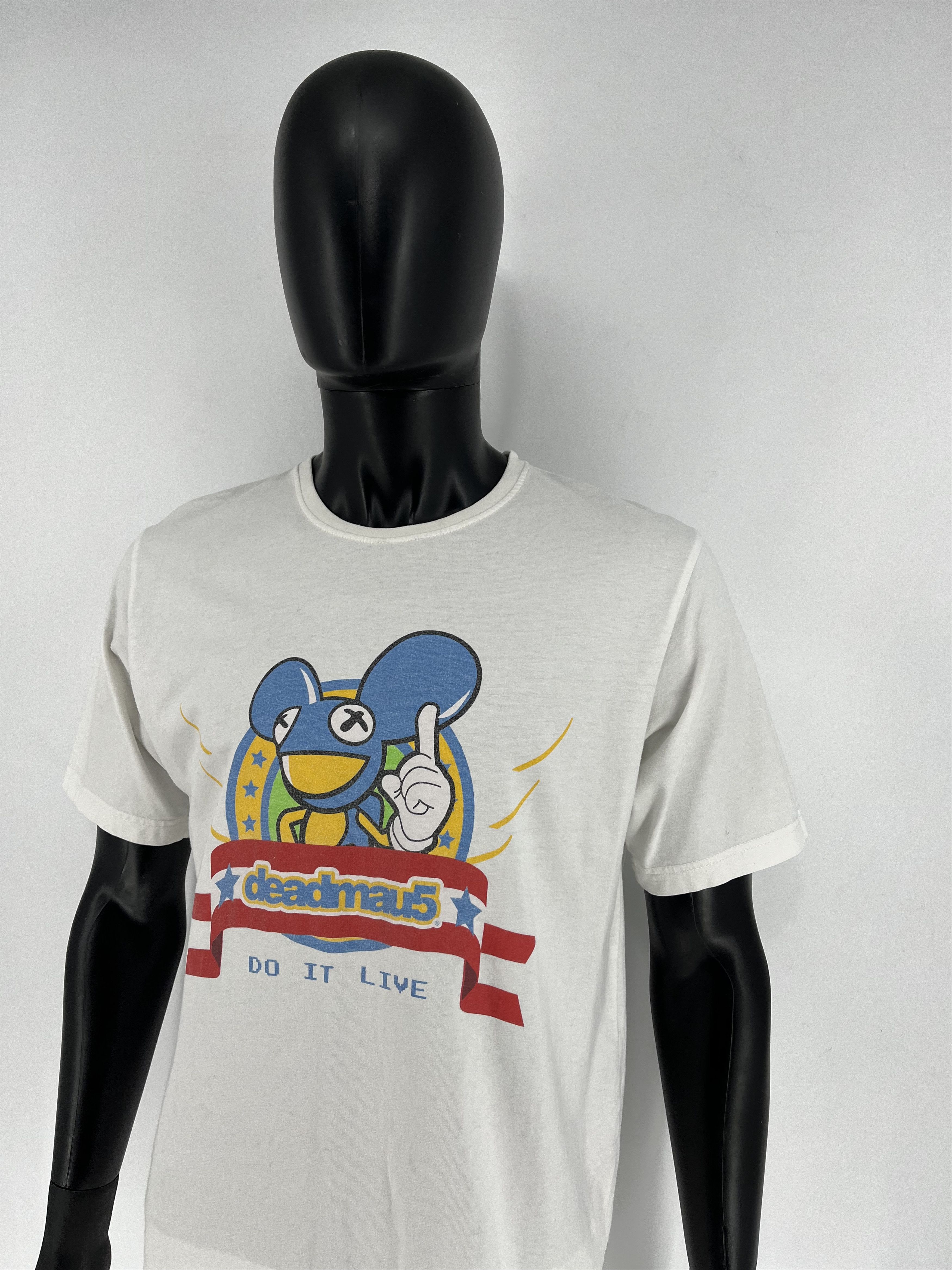 Band Tees × Vintage Vintage Y2K Deadmau5 AOP Rare Band Music DJ Promo Art Size US L / EU 52-54 / 3 - 4 Thumbnail