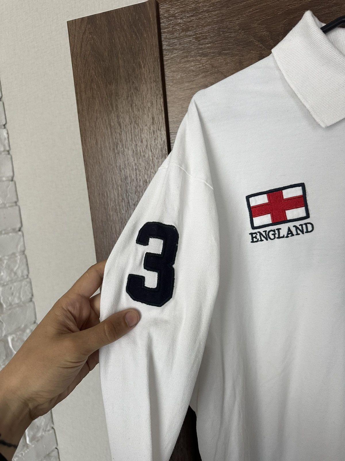 Polo Ralph Lauren Ralph Lauren England Polo RL Long Sleeve T-Shirt Vintage 90s Size US XXL / EU 58 / 5 - 9 Thumbnail