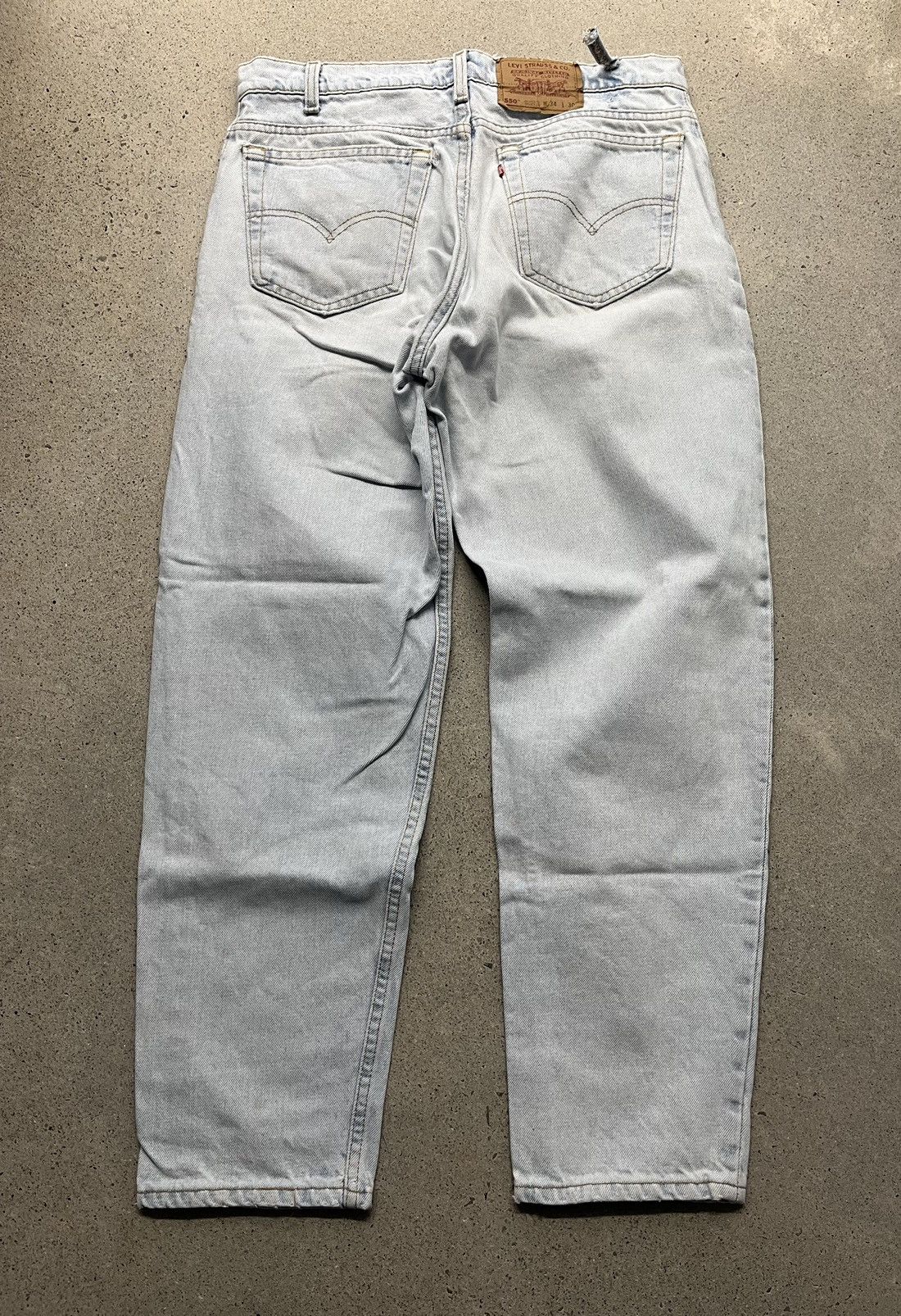 Levi's Vintage 90s Levi’s 550 Denim Jeans Size US 34 / EU 50 - 2 Thumbnail