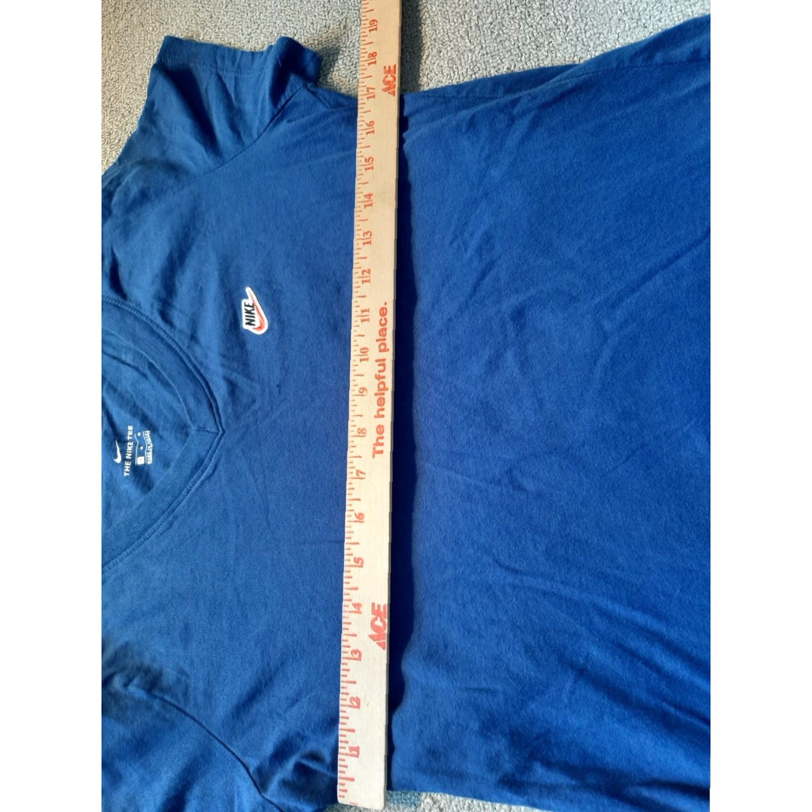 Nike Nike tee Womens Shirt M Blue Short Sleeve Embordered Logo Tee Size M / US 6-8 / IT 42-44 - 5 Thumbnail