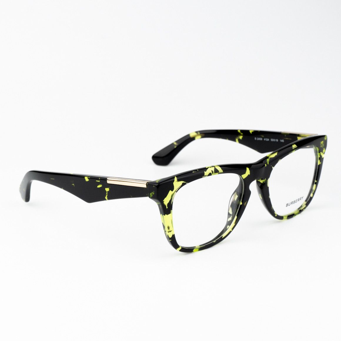 Burberry NEW Burberry BE2409 4124 Square Unisex Eyeglasses BE 2409 Size ONE SIZE - 5 Thumbnail