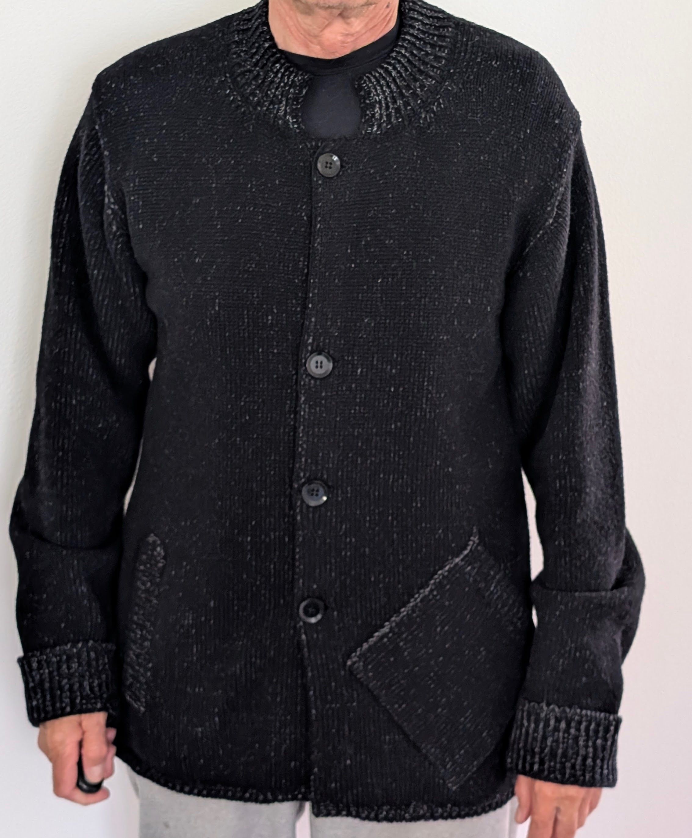 Yohji Yamamoto Yohji Yamamoto Pour Homme Vintage A/W Wool Cardigan Size 4 Size US L / EU 52-54 / 3 - 1 Thumbnail