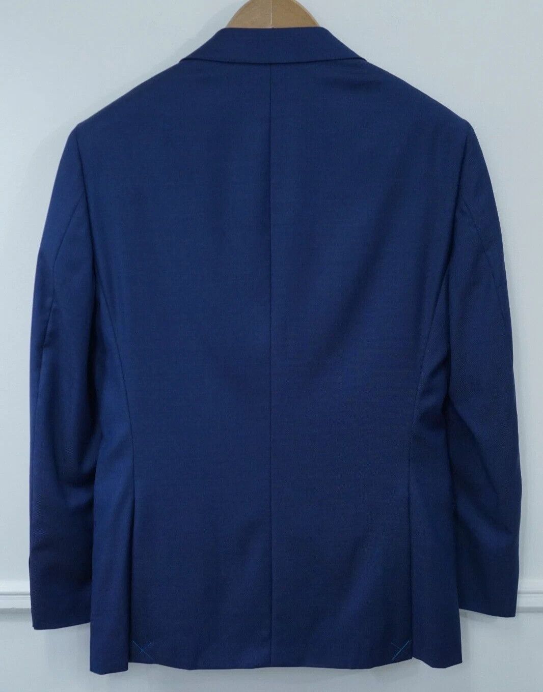 Suitsupply Men Suitsupply Blazer Napoli Blue Wool S110 Zignone UK/US38 Size 38R - 2 Thumbnail