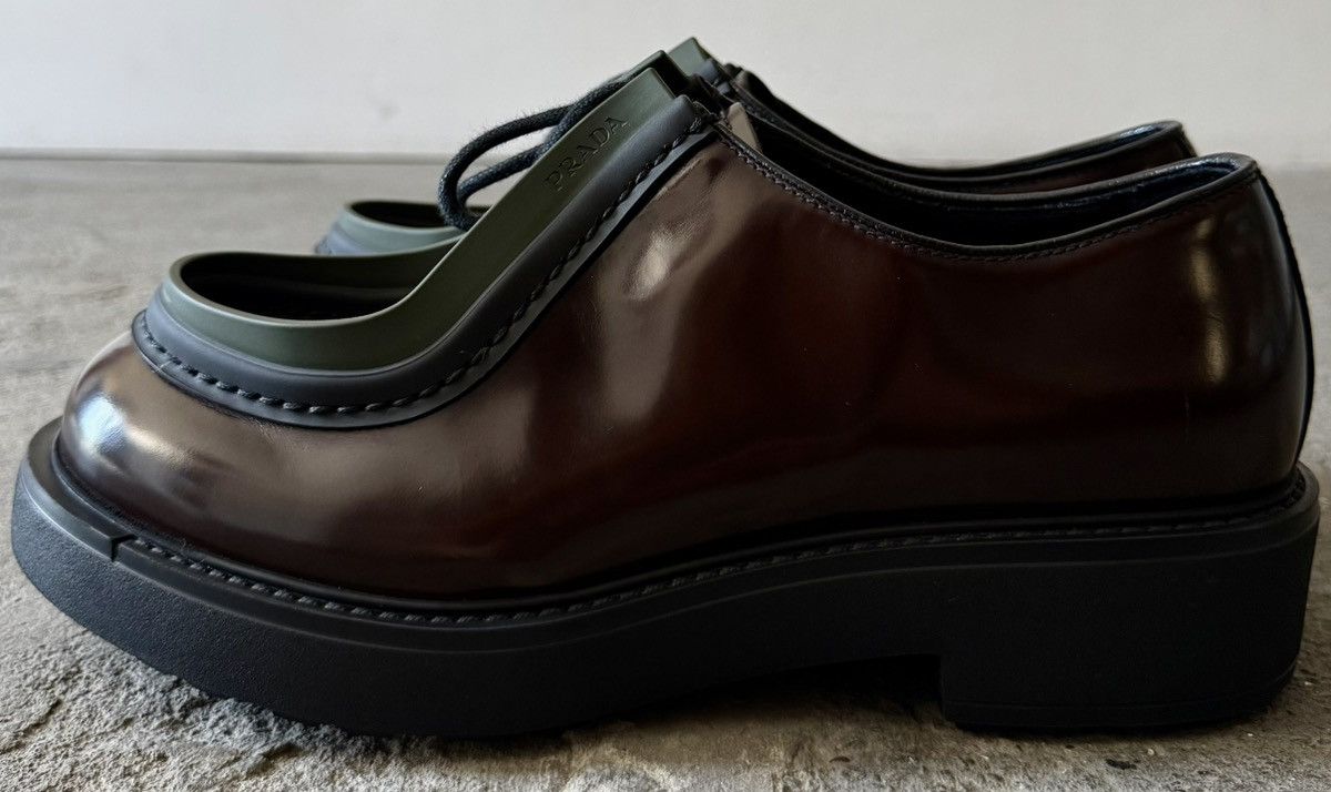 Prada × Raf Simons Prada - Raf Simons - FW2023 - Diapason Opaque -Brushed Derby Size US 8 / EU 41 - 8 Thumbnail