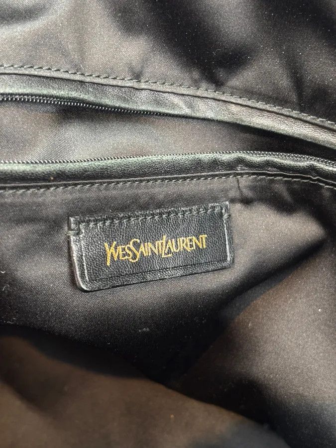 Yves Saint Laurent AW2008 Yves Saint Laurent Muse Dark Green Leather Handle Bag Size ONE SIZE - 16 Thumbnail