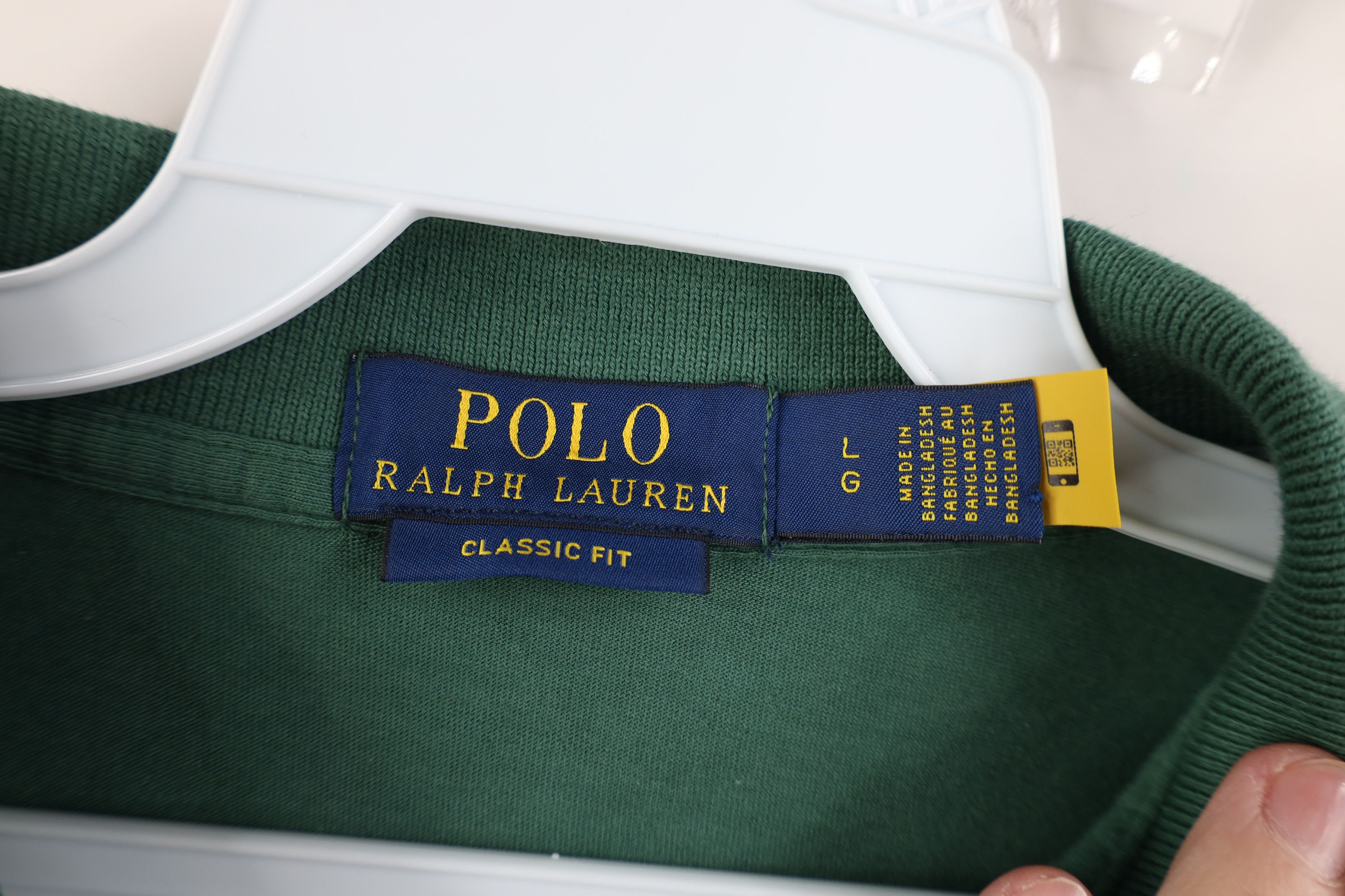 Ralph Lauren Vintage Y2K Ralph Lauren Cotton Knit Golf Polo Shirt Green Size US L / EU 52-54 / 3 - 8 Thumbnail