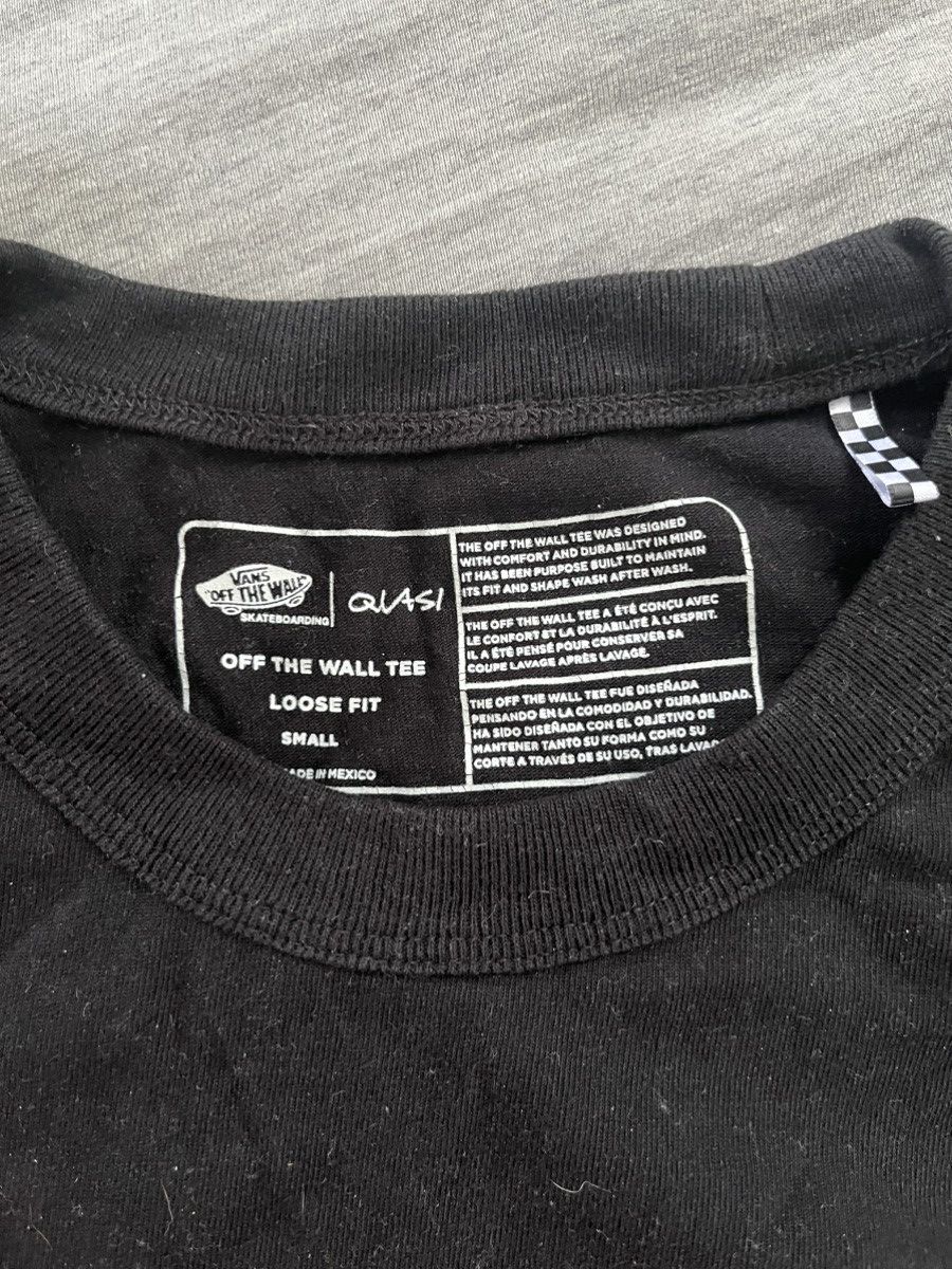 Quasi Skateboards Quasi x Vans Tee (Not Rare) Size US M / EU 48-50 / 2 - 3 Thumbnail