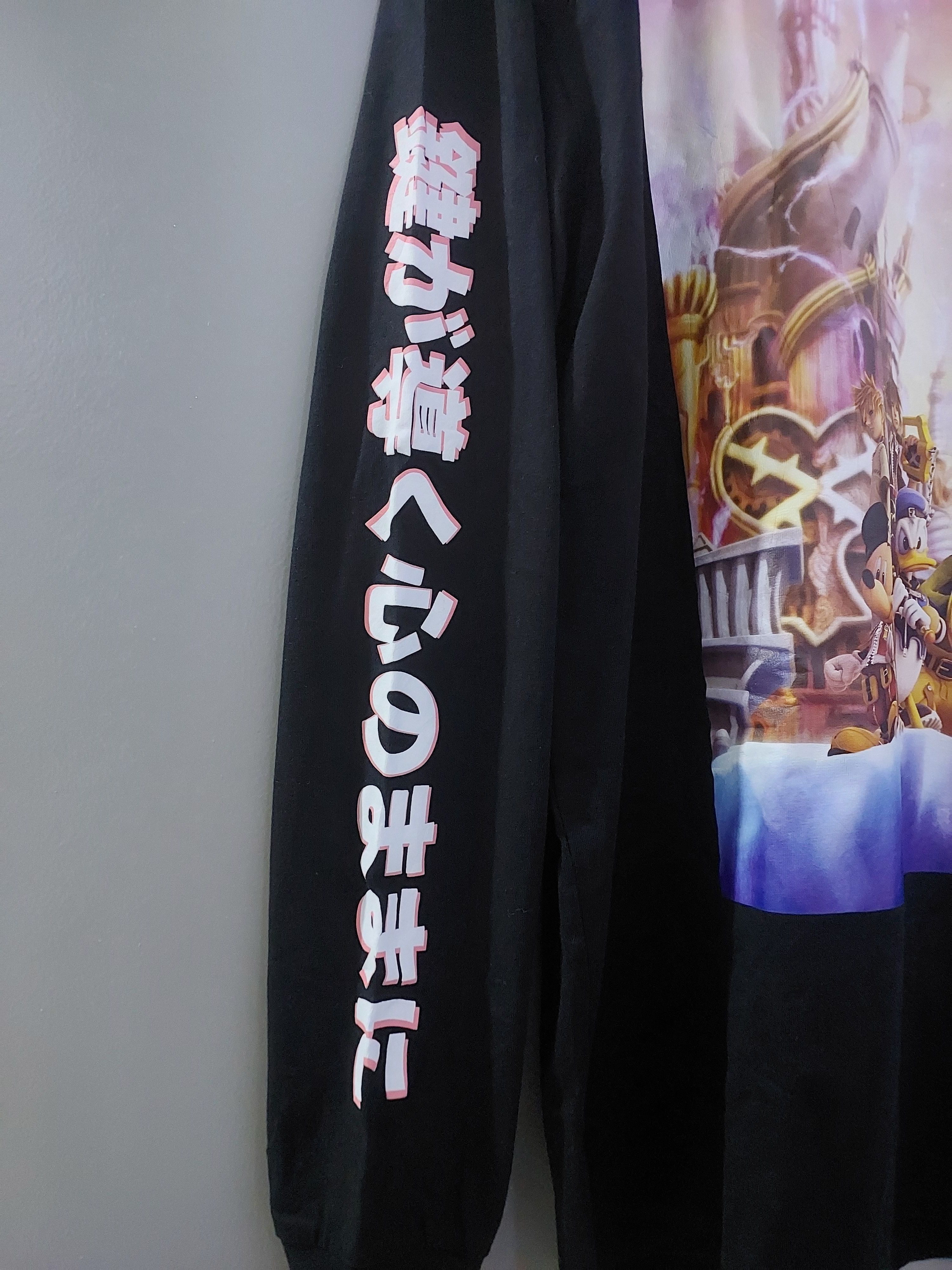 Anime × Playstation KINGDOM HEARTS DISNEY GAMES ANIME T-SHIRT Size US L / EU 52-54 / 3 - 9 Thumbnail