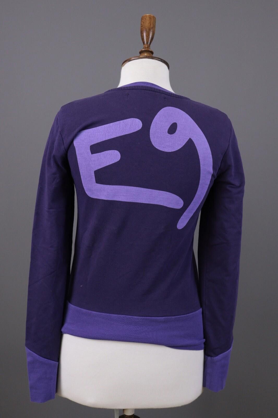 Designer E9 KAT Purple Big Logo Climbing Sweatshirt Sweater Size S Size S / US 4 / IT 40 - 8 Thumbnail