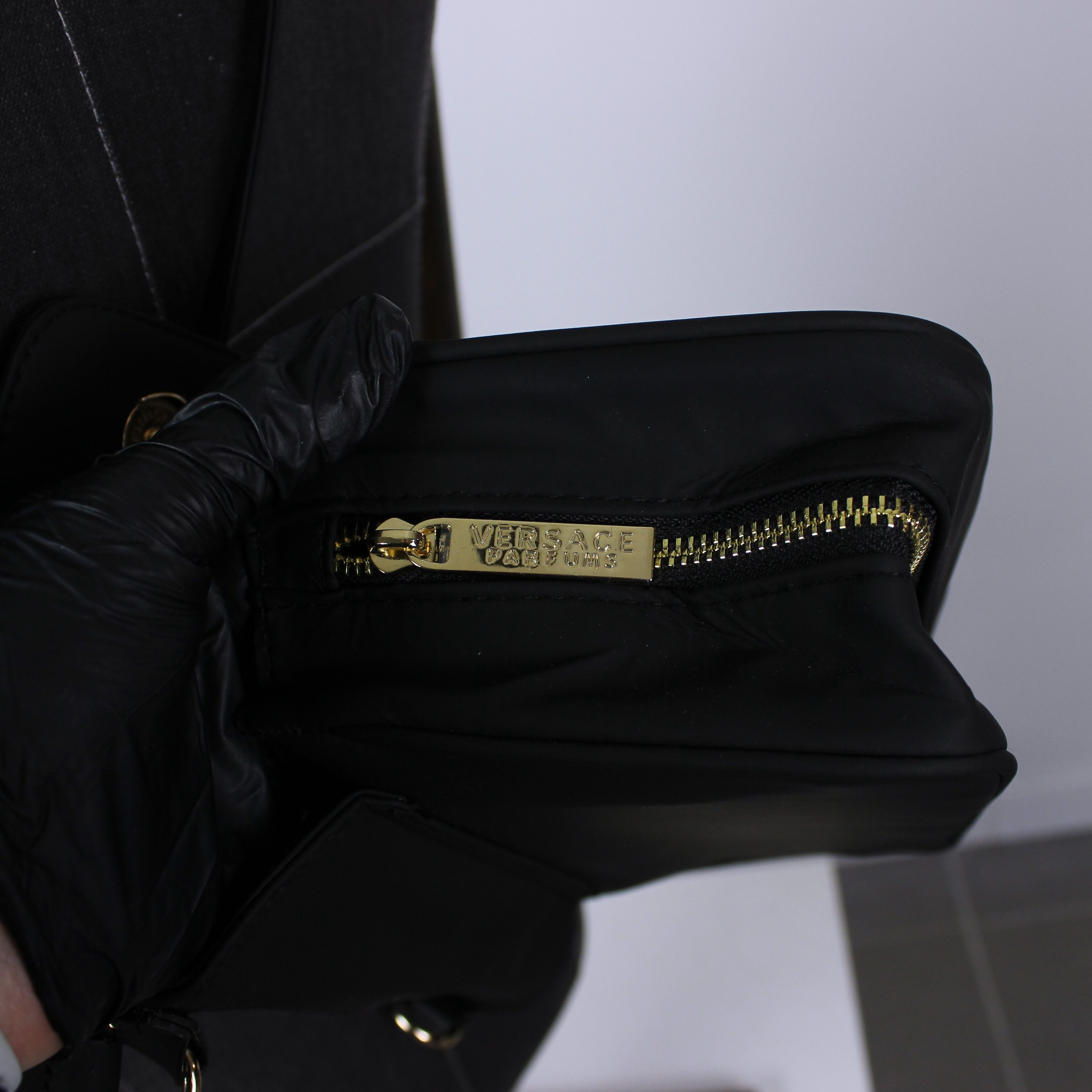 Versace Versace Parfum crossobody nylon bag black medusa Size ONE SIZE - 14 Thumbnail