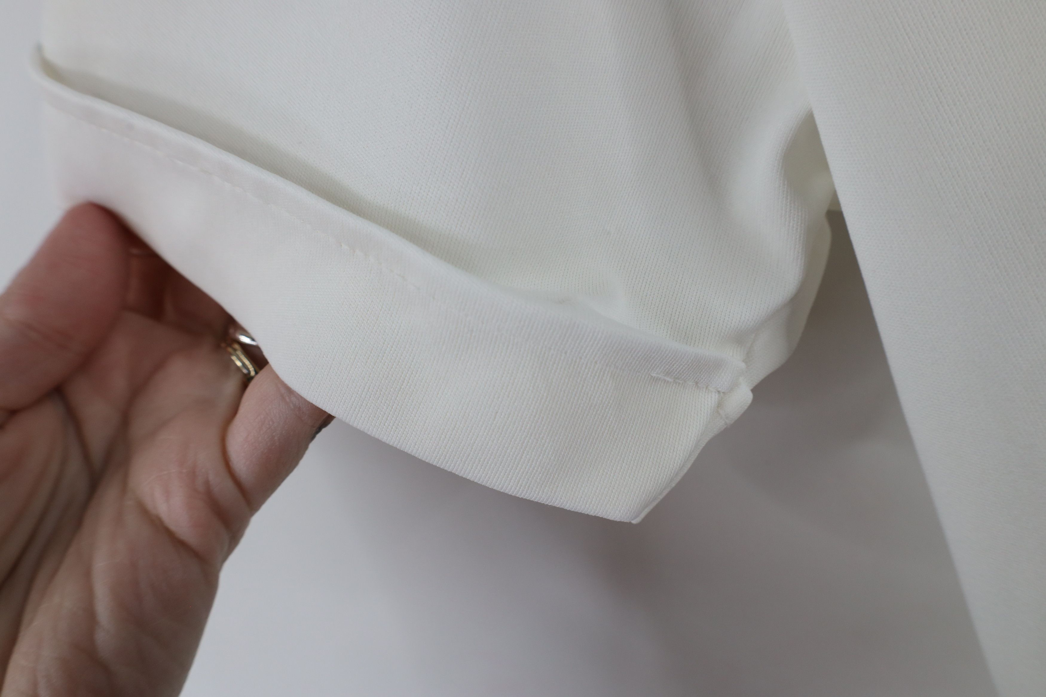Vintage Vintage 70s Streetwear Sheer Knit Collared Polo Shirt Size M / US 6-8 / IT 42-44 - 5 Thumbnail