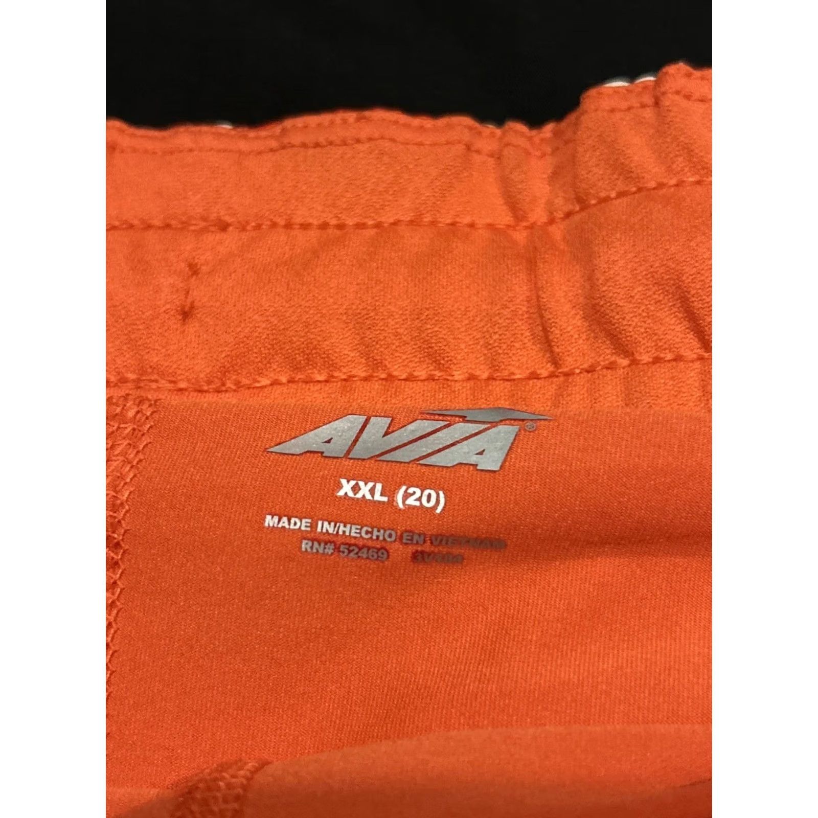 Avia NWT Avia Athletic Shorts Womens 2XL Floral Orange Pink Multicolor Inseam 3.5in Elastic Waist Running CrossFit Jogging Moisture Wicking Athletic Shirt? Size 40" / US 18 - 3 Thumbnail