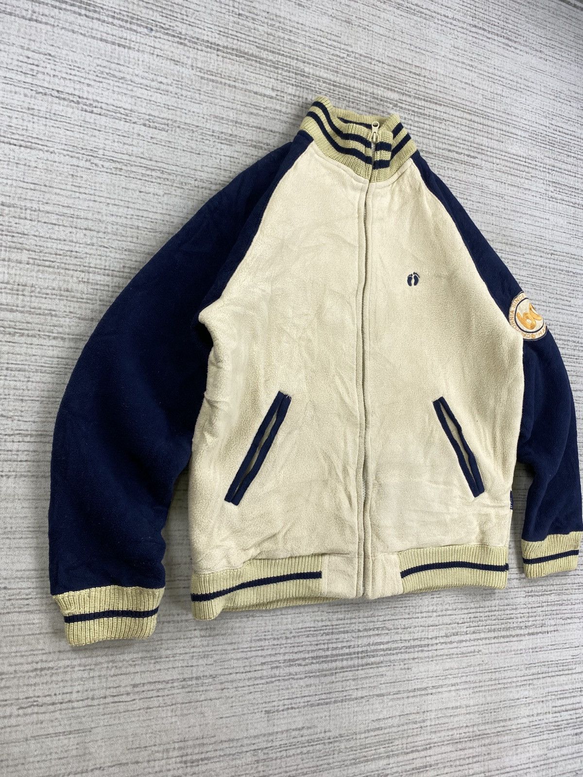 Hang Ten Vintage Hang Ten Embroidery Logo Varsity Jacket Size US M / EU 48-50 / 2 - 3 Thumbnail