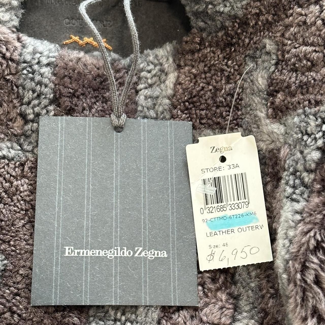 Ermenegildo Zegna Ermenegildo Zegna Couture - Exclusive Runway Lambskin Hoodie Size US M / EU 48-50 / 2 - 5 Thumbnail