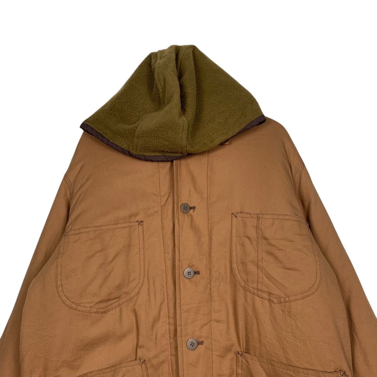 Japanese Brand Japanese Brand Mikebirnies Hooded Jacket Size US L / EU 52-54 / 3 - 2 Thumbnail
