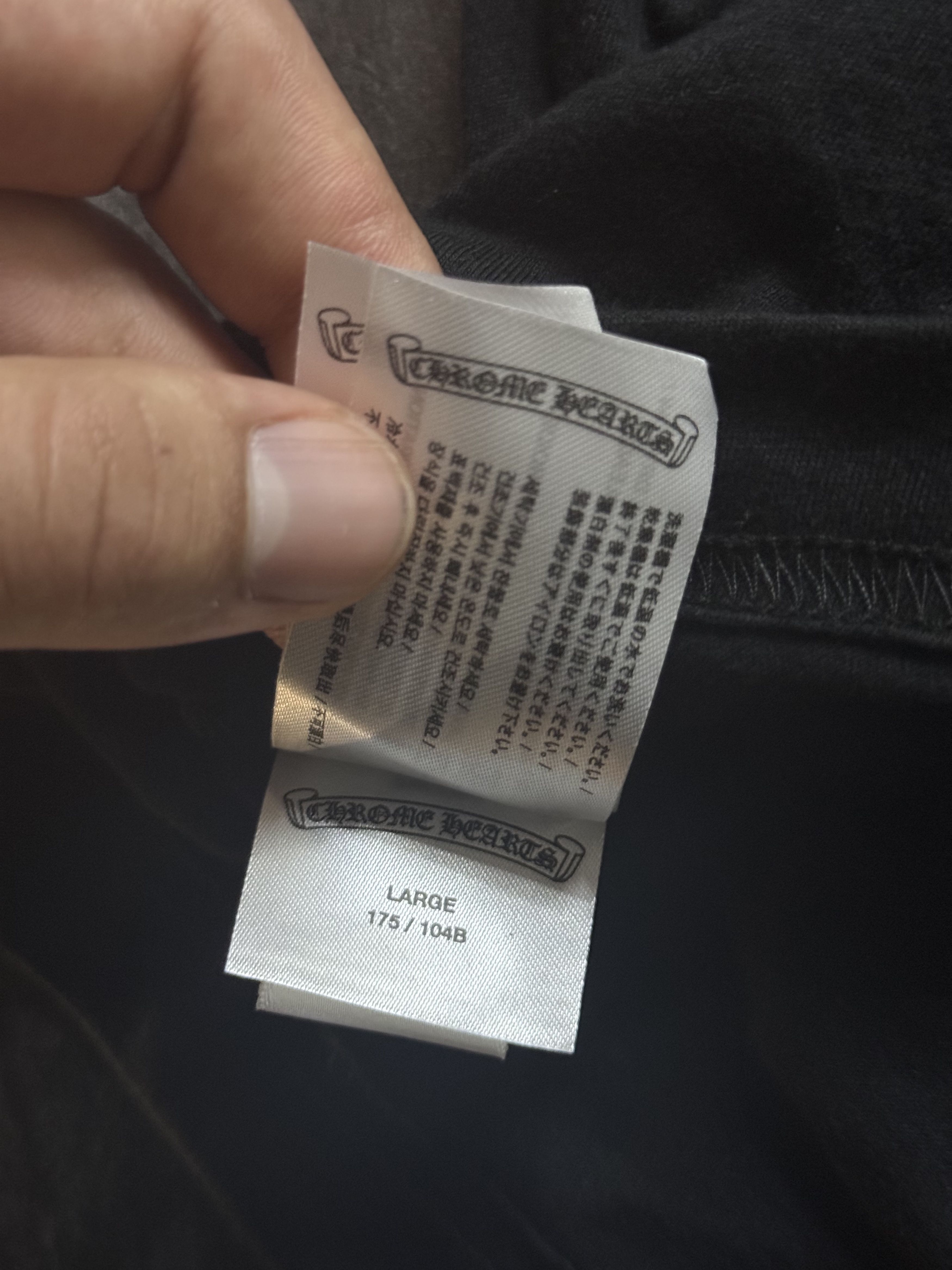 Chrome Hearts Black and white chrome hearts long sleeve L Size US L / EU 52-54 / 3 - 5 Thumbnail