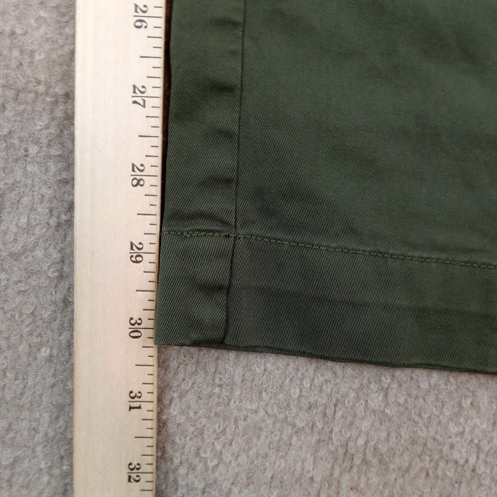 Gap Gap Wide Leg Stretch Pants Womens Green Size 16 Casual Cotton Bootcut Size 38" / US 16 / IT 52 - 3 Thumbnail